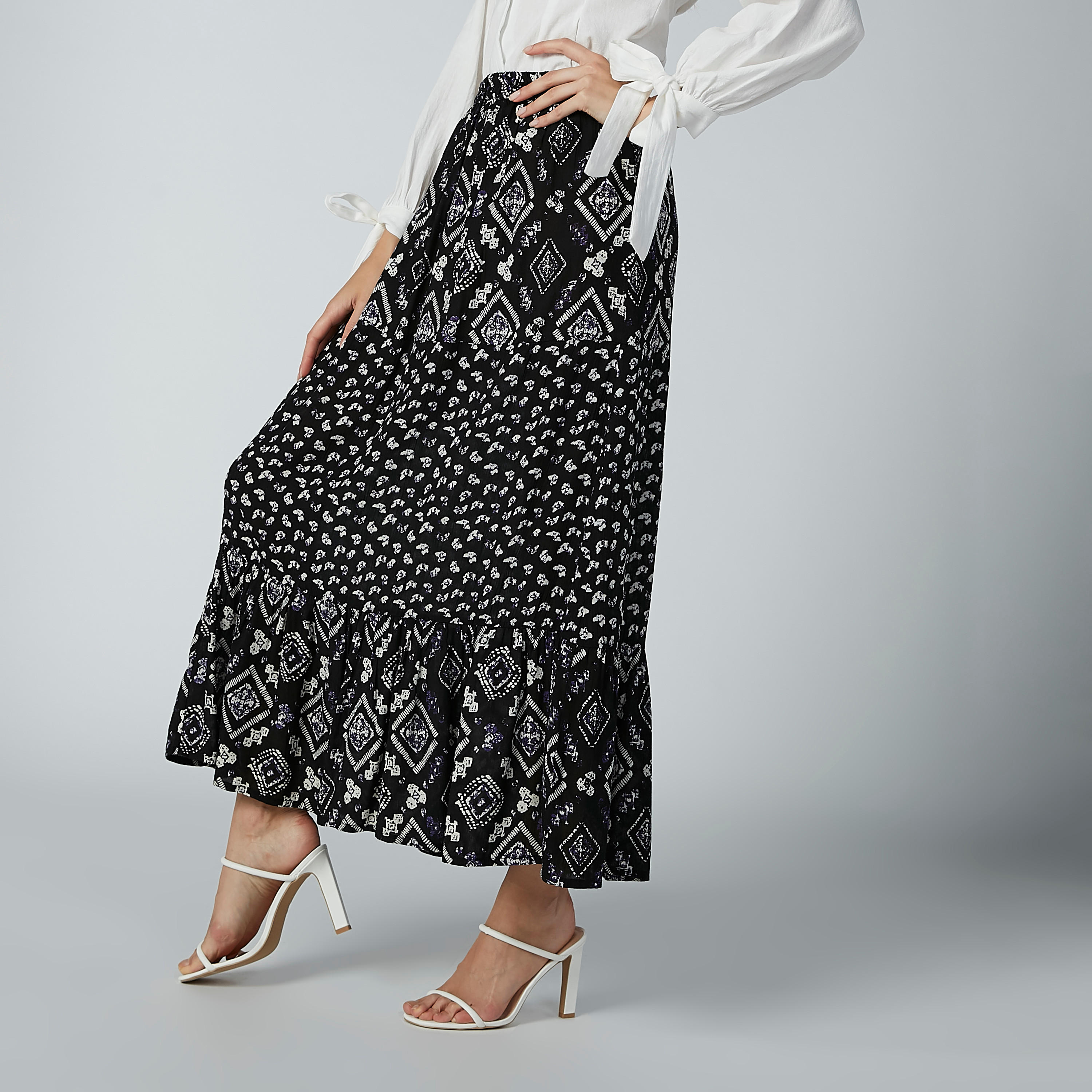 تنورة طويلة ايه لاين بطبعات-women-clothing-bottoms-skirts-image-1
