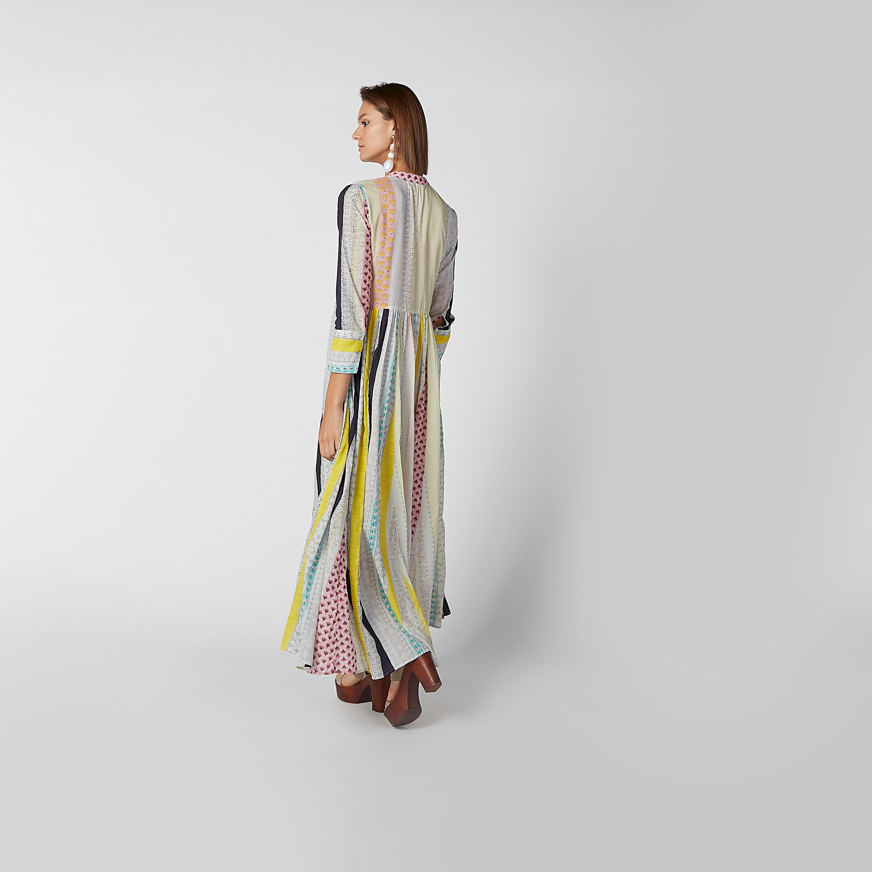فستان إيه لاين طويل بأكمام طويلة وسحّاب وطبعات-women-clothing-dresses-image-7