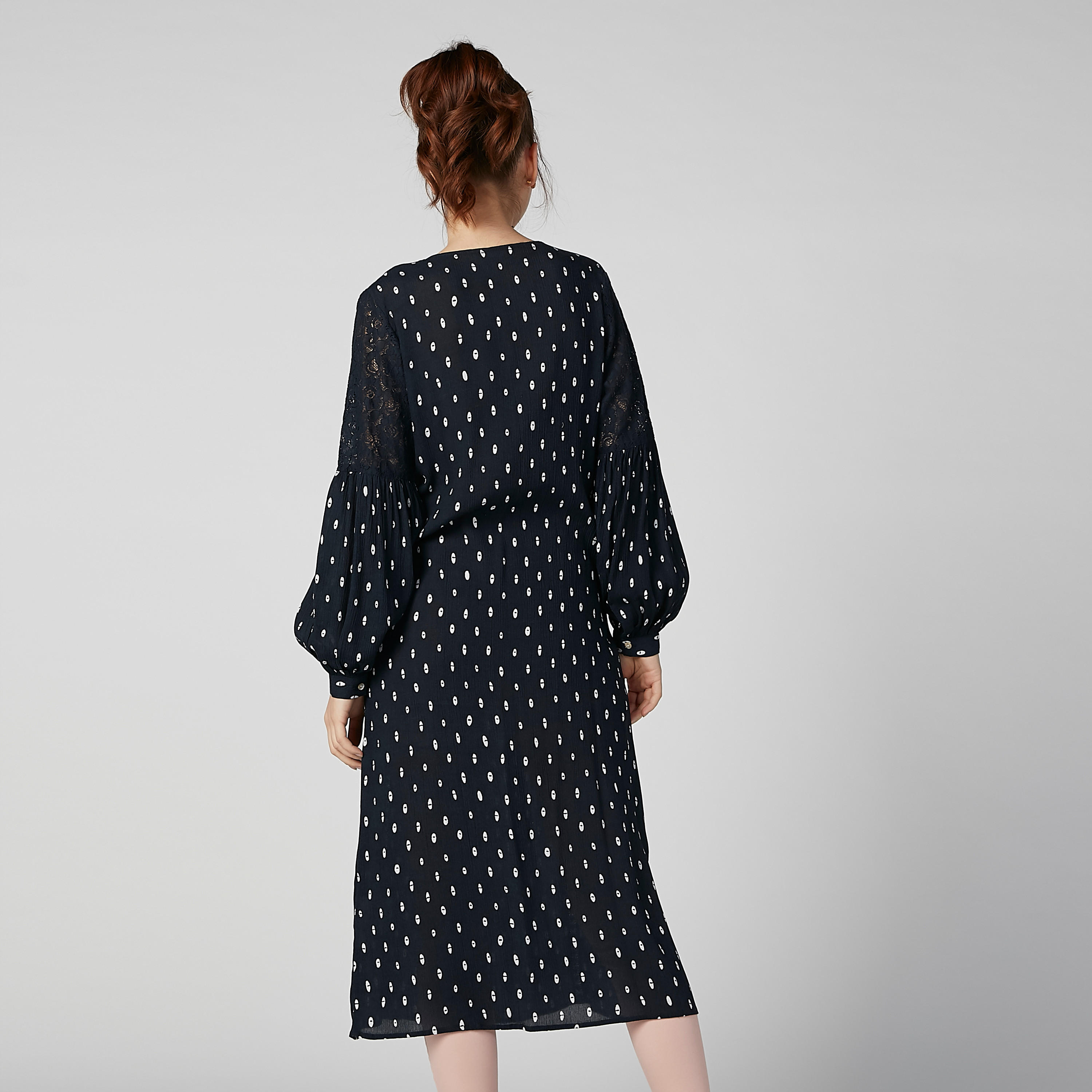 تونيك مستدام بأكمام بيشوب وأربطة وطبعات -women-clothing-shirtsandblouses-blouses-image-4