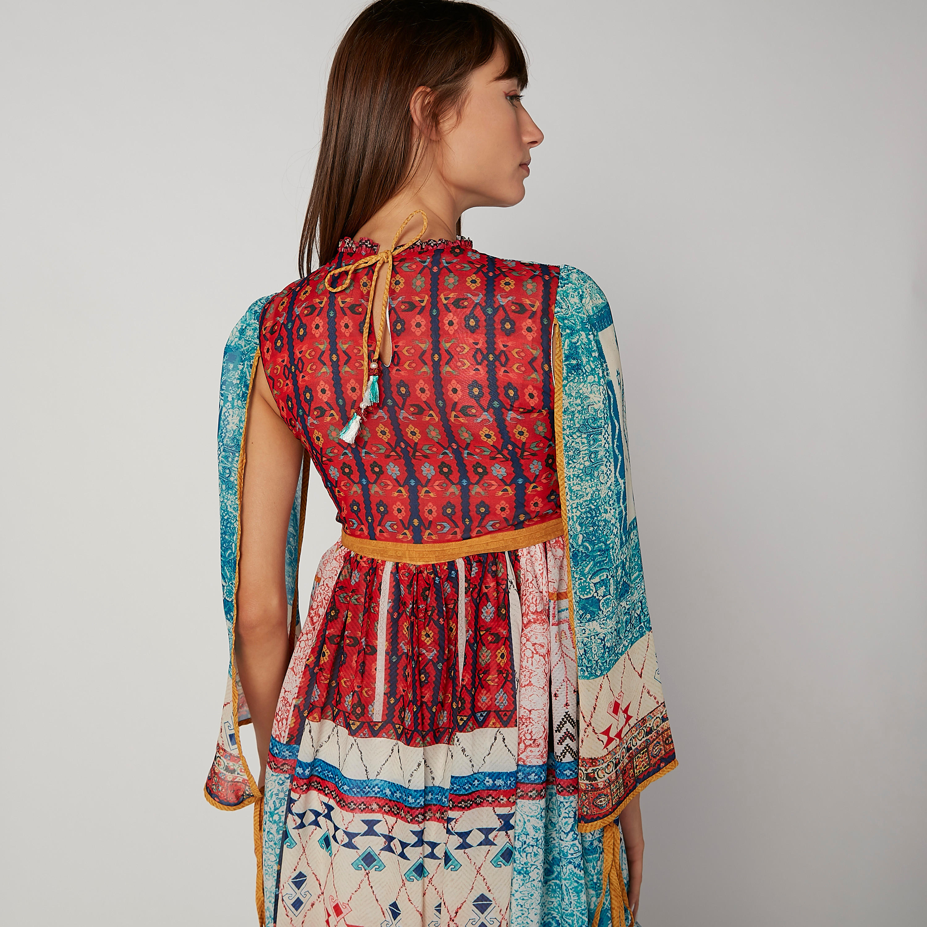 فستان طويل إيه لاين بأكمام طويلة وأربطة وطبعات-women-clothing-dresses-image-4