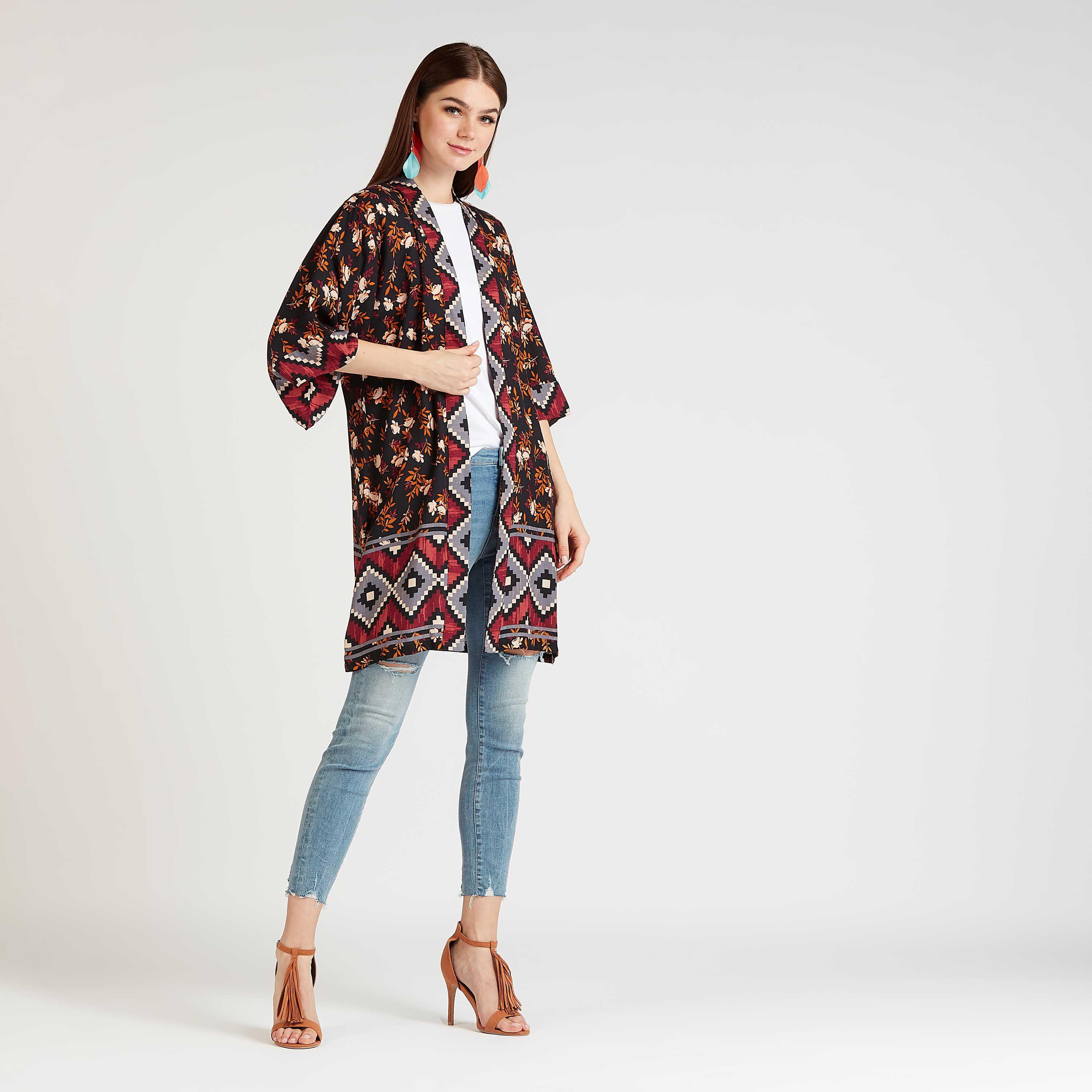جاكيت كيمونو طويل بأكمام 3/4 وطبعات-women-winterwear-coatsandjackets-jackets-image-4