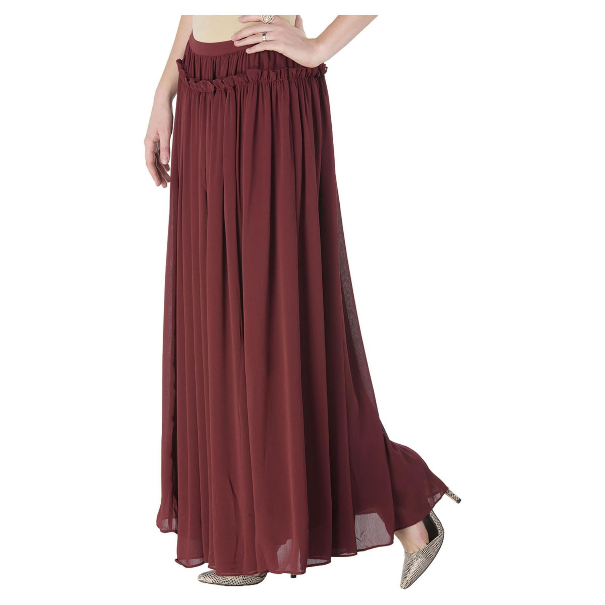 Pleated Maxi Skirt-women-clothing-bottoms-skirts-image-3