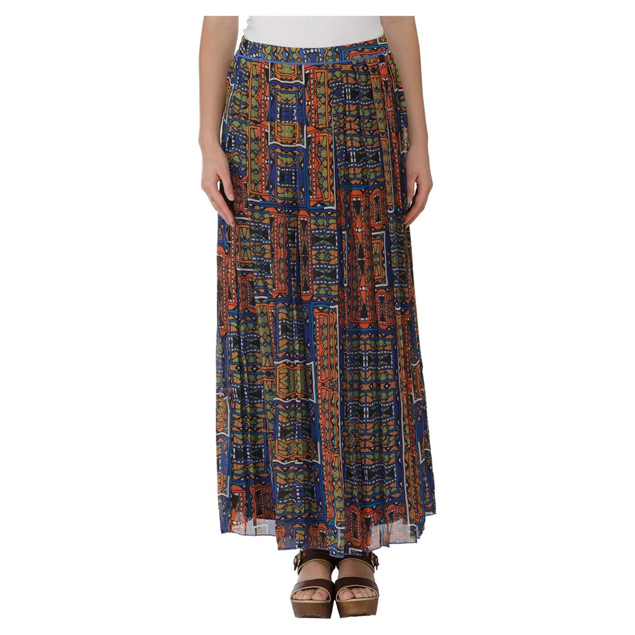 Printed Maxi Skirt-women-clothing-bottoms-skirts-image-1