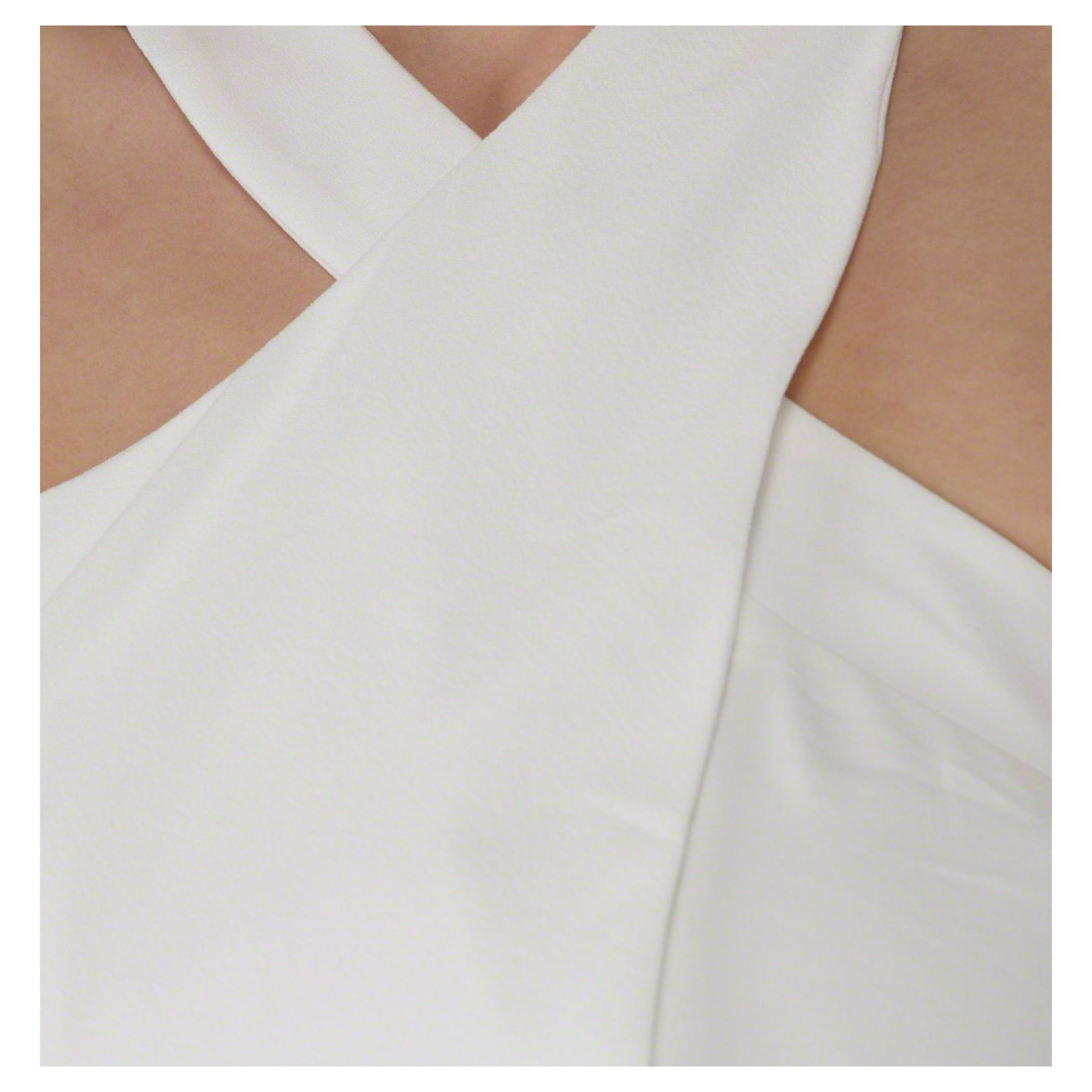 Halter Neck Monochrome Dress-women-clothing-dresses-image-4