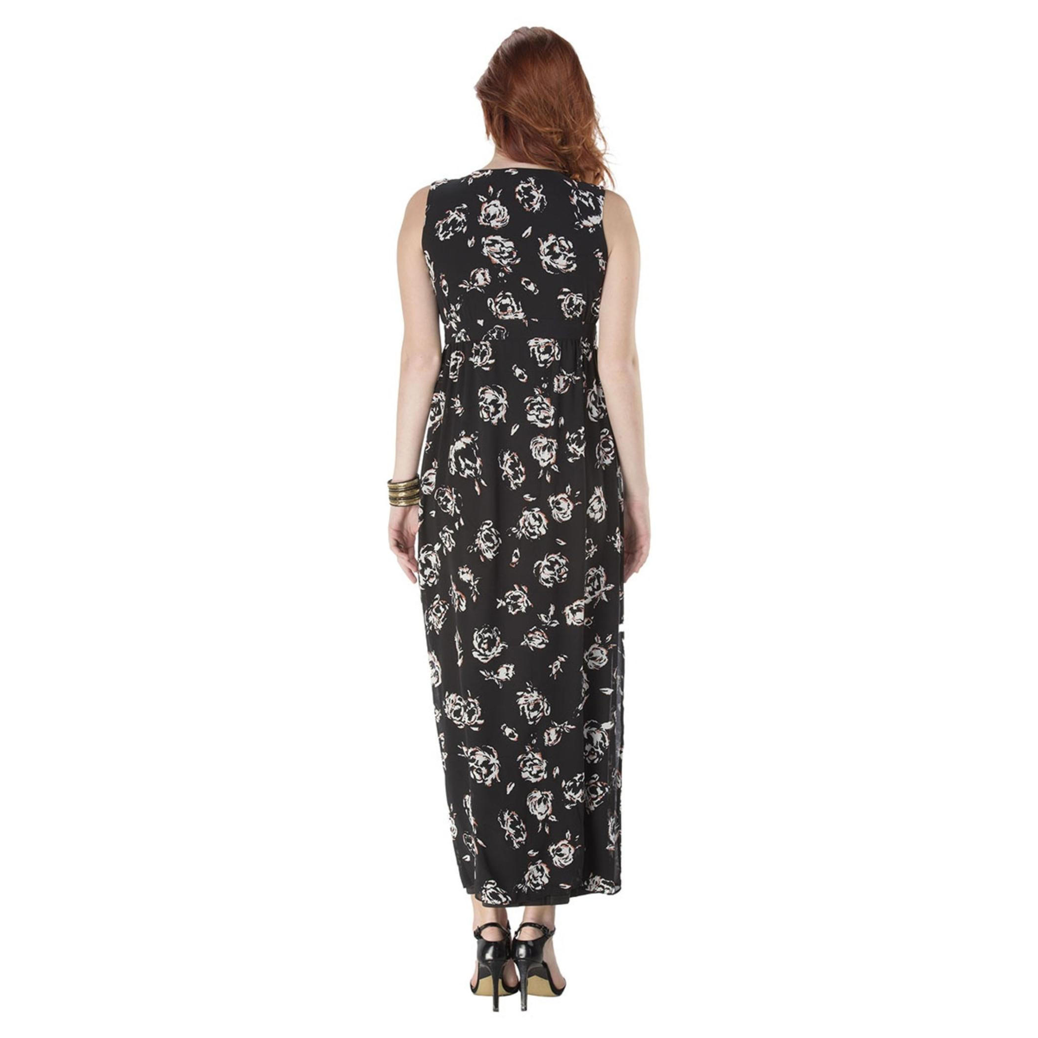 Floral Print Maxi Dress-women-clothing-dresses-image-2