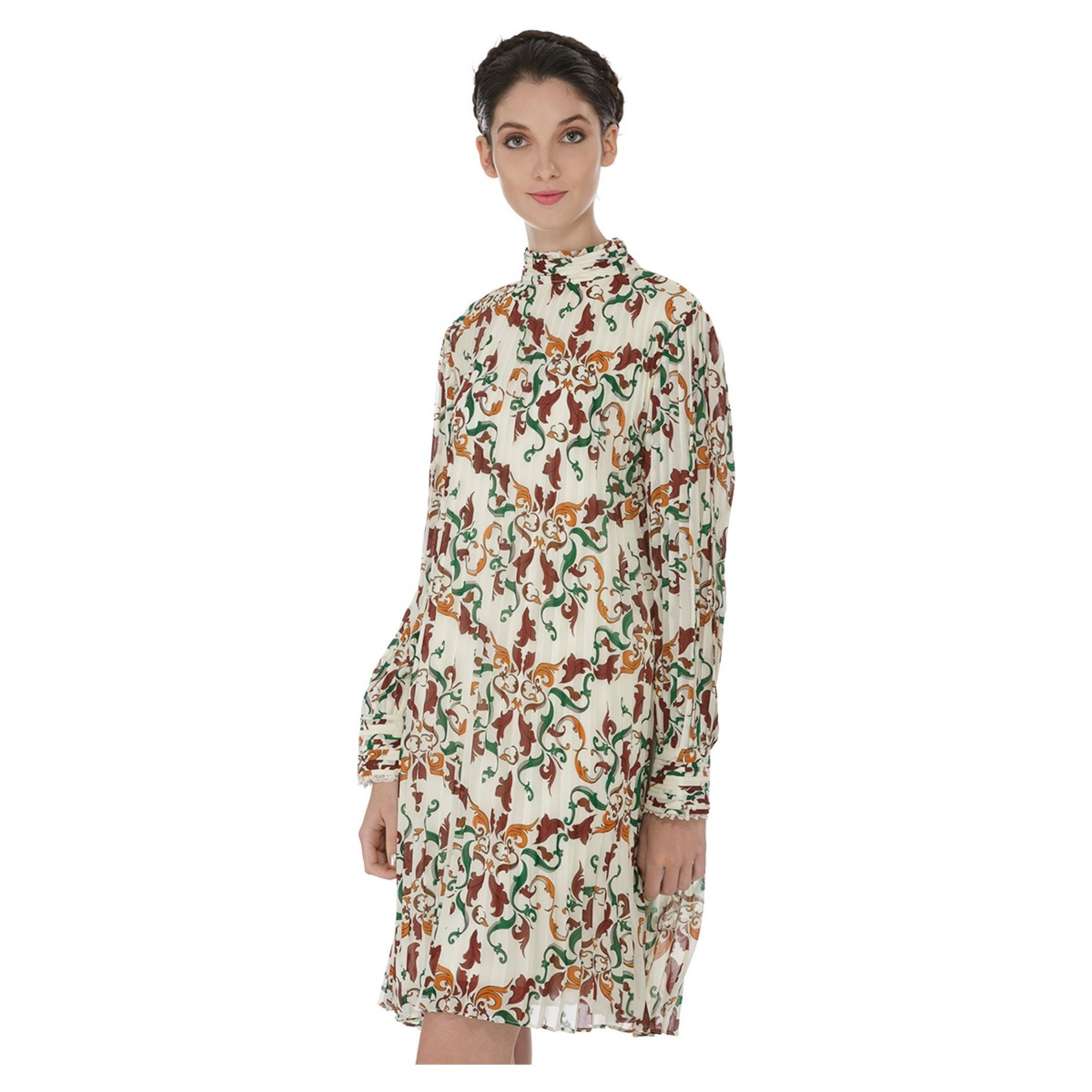 Printed Short Length Dress-women-clothing-dresses-image-1