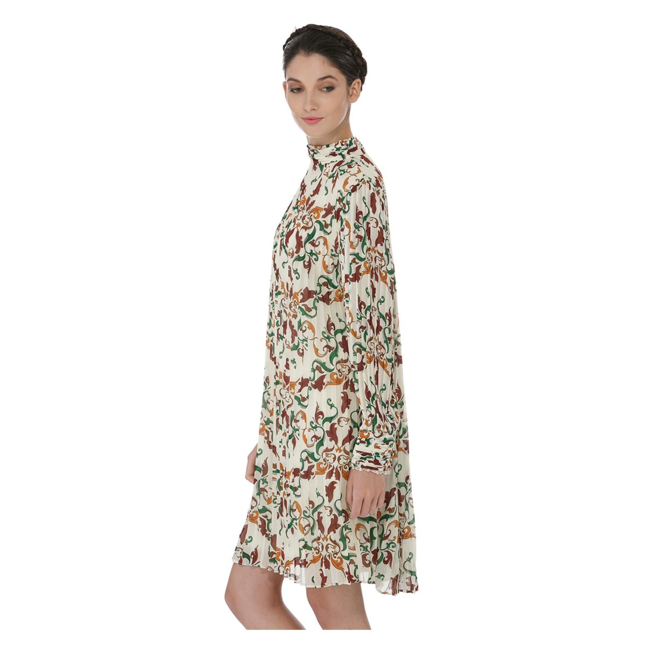 Printed Short Length Dress-women-clothing-dresses-image-3