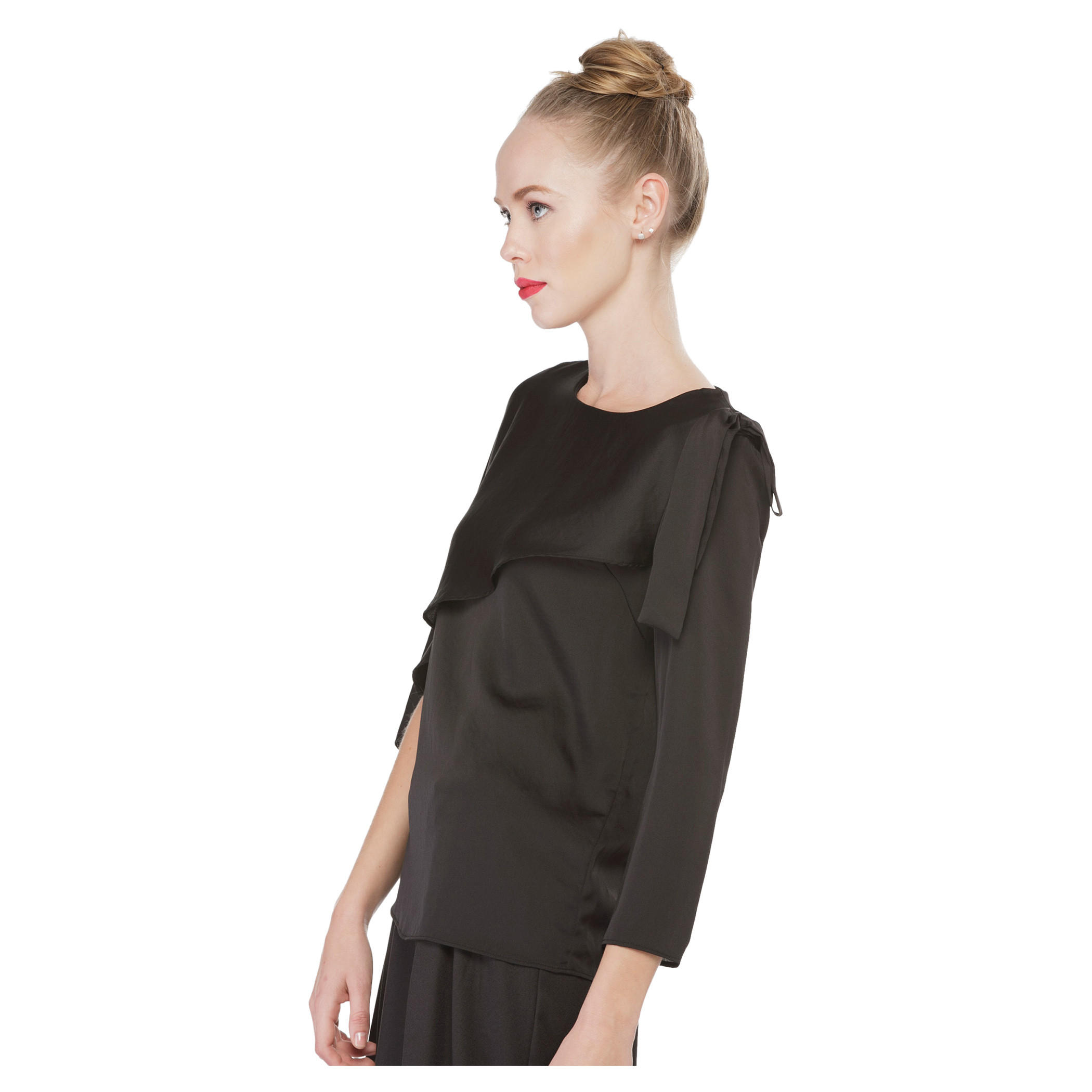 Solid Colour Top-women-clothing-shirtsandblouses-blouses-image-3