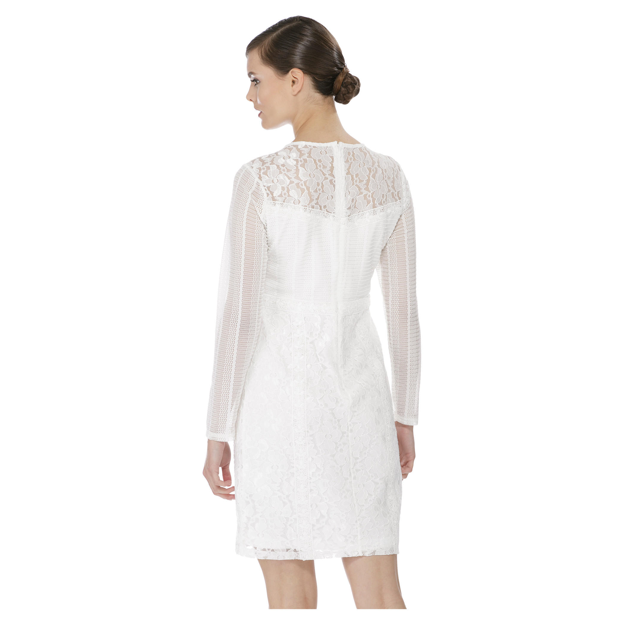Solid Colour Lace Dress-women-clothing-dresses-image-2