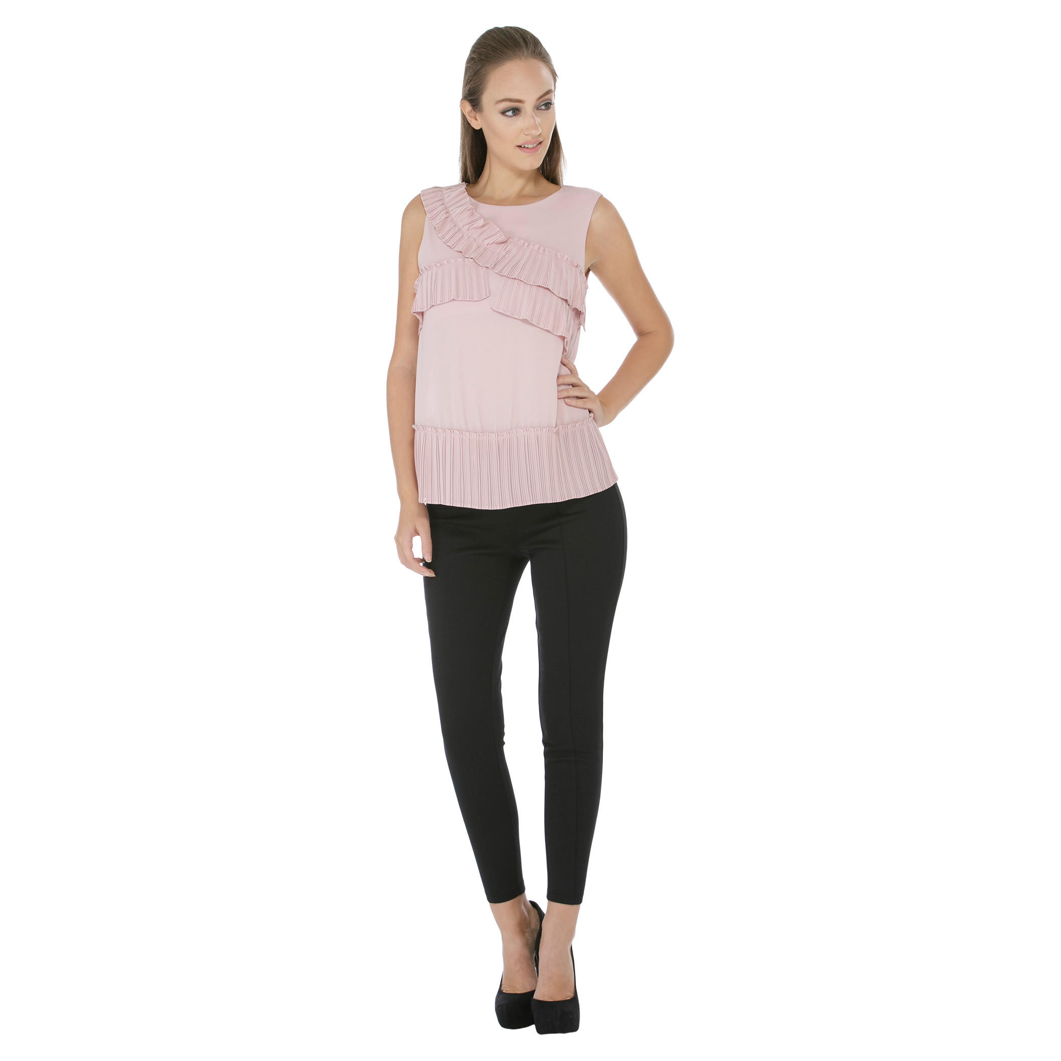 Solid Colour Top-women-clothing-shirtsandblouses-blouses-image-5