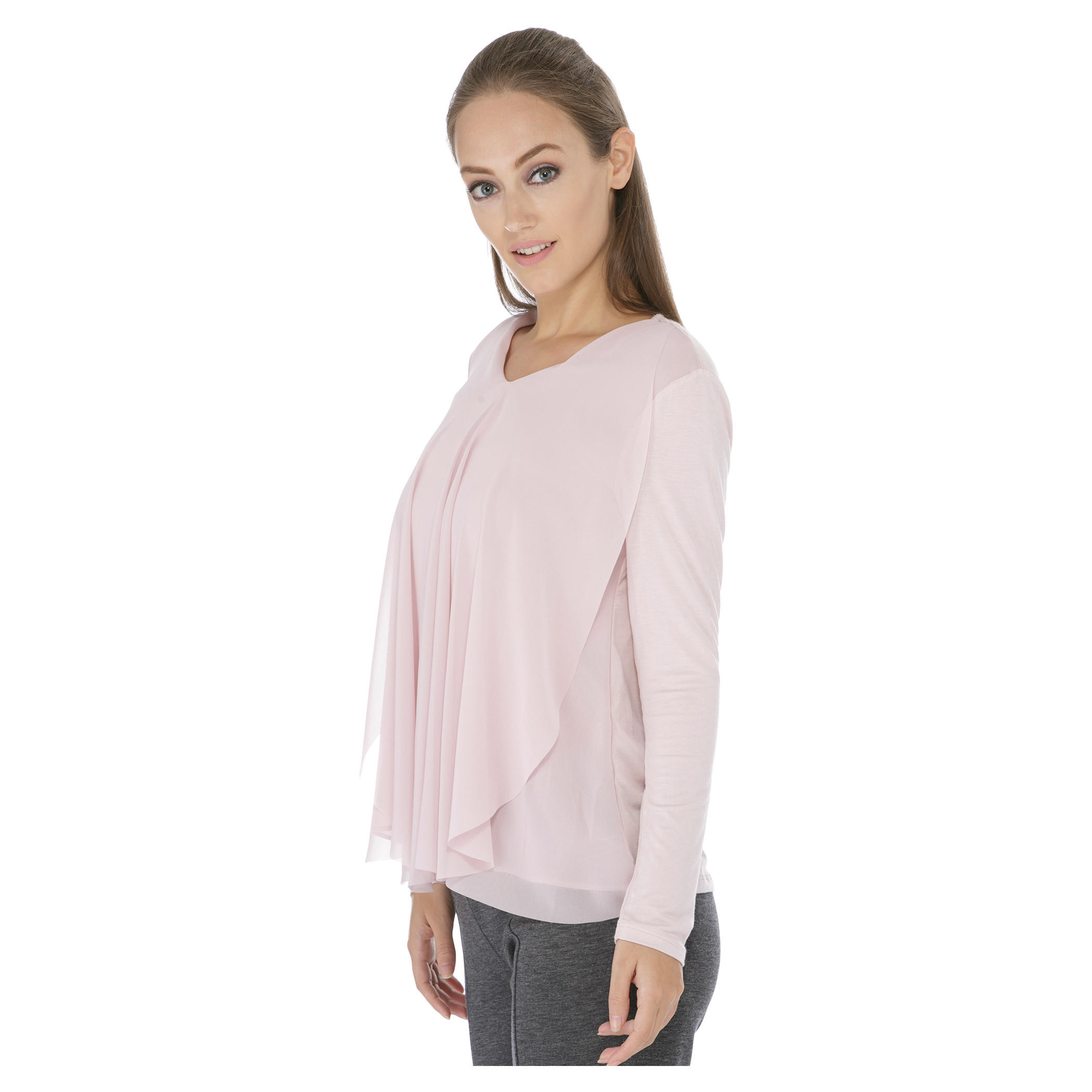 Solid Colour Top-women-clothing-shirtsandblouses-blouses-image-3