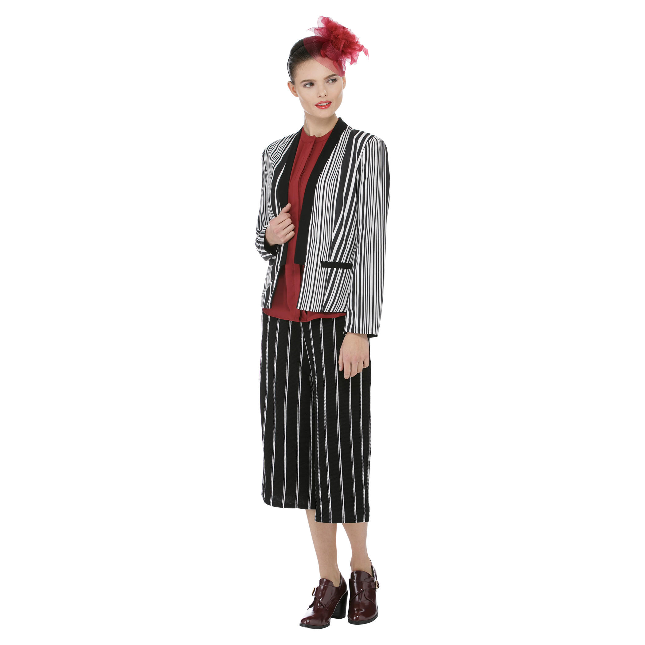 Striped Jacket -women-clothing-coatsandjackets-blazers-image-1