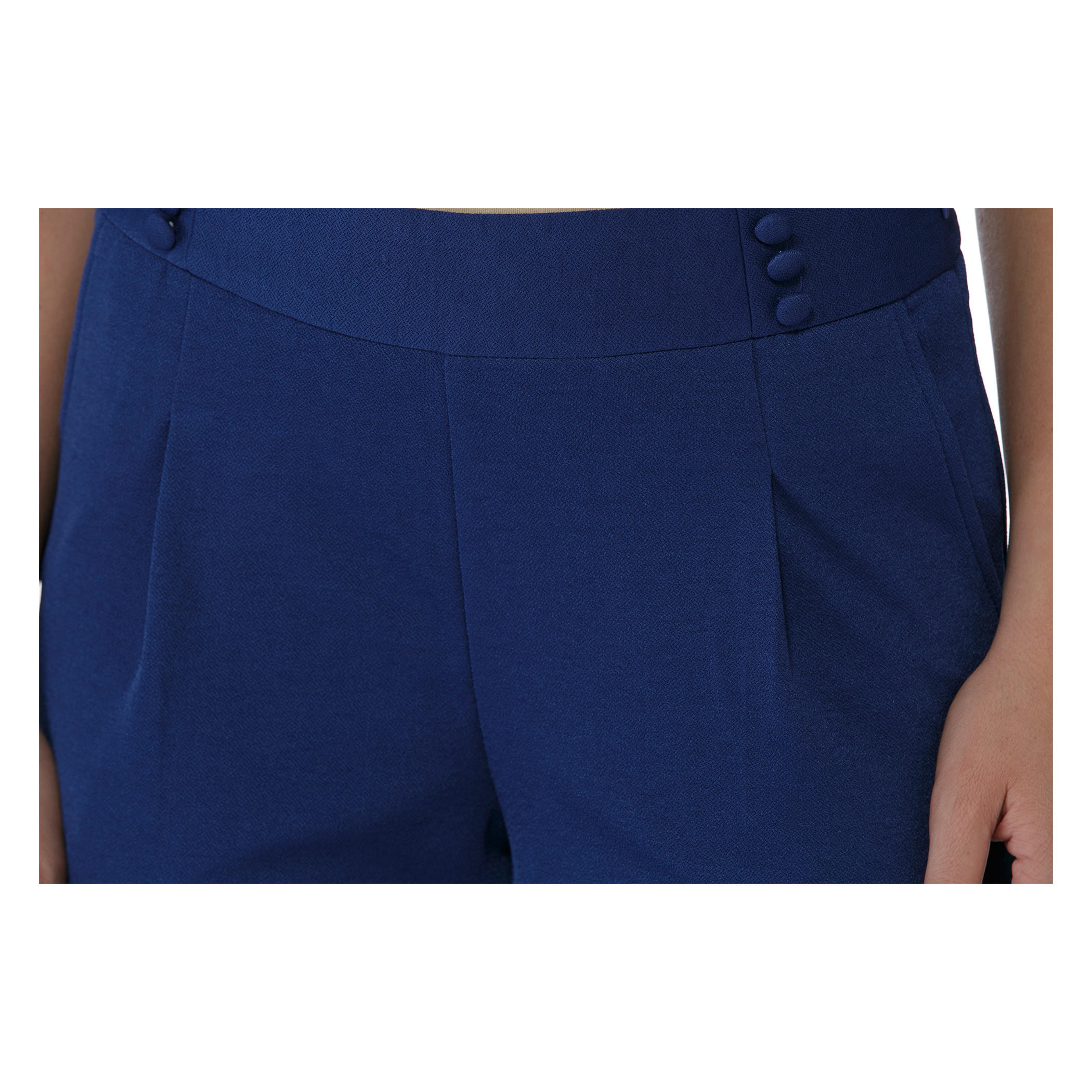Solid Colour Trousers-women-clothing-bottoms-trousers-image-4