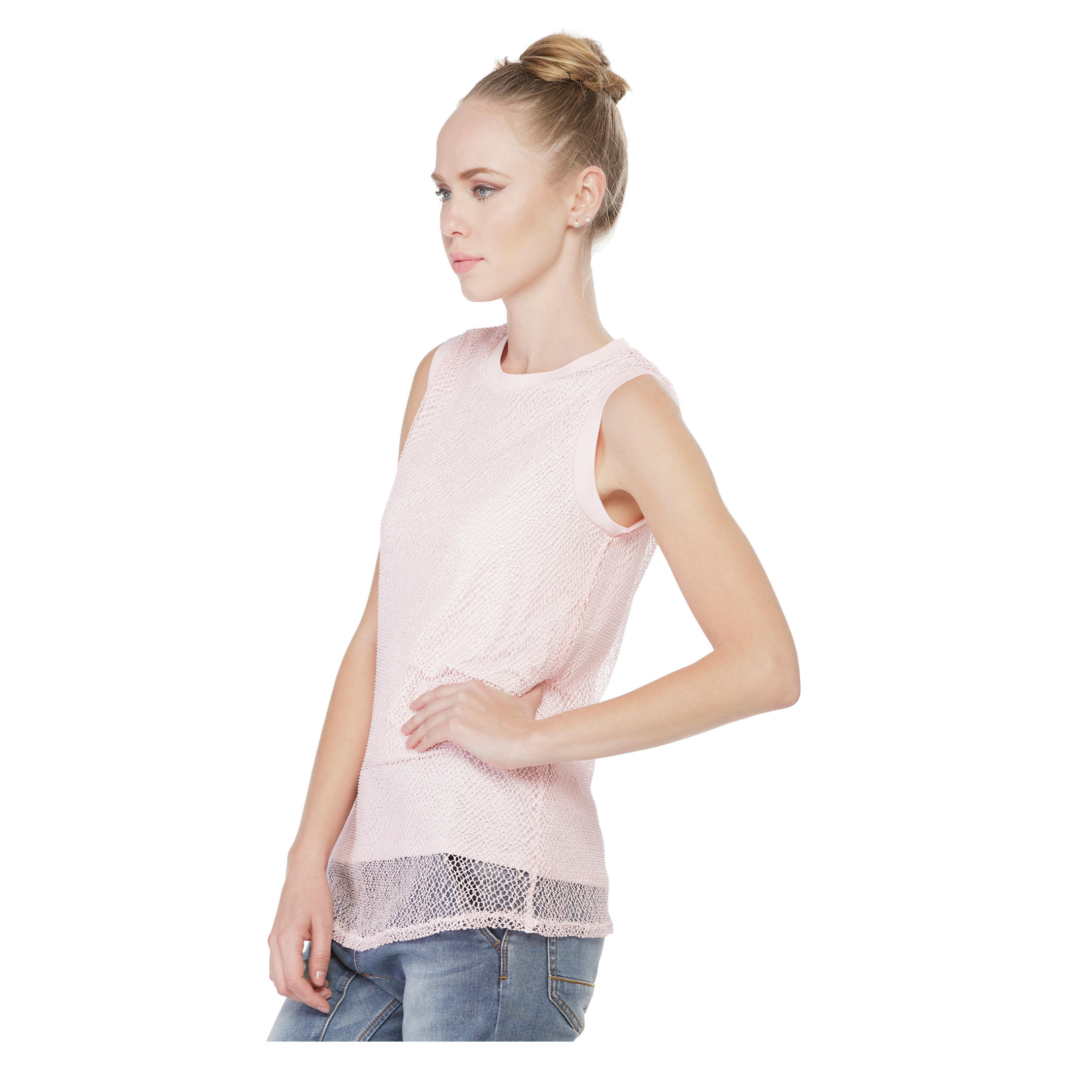 Solid Colour Top-women-clothing-shirtsandblouses-blouses-image-3
