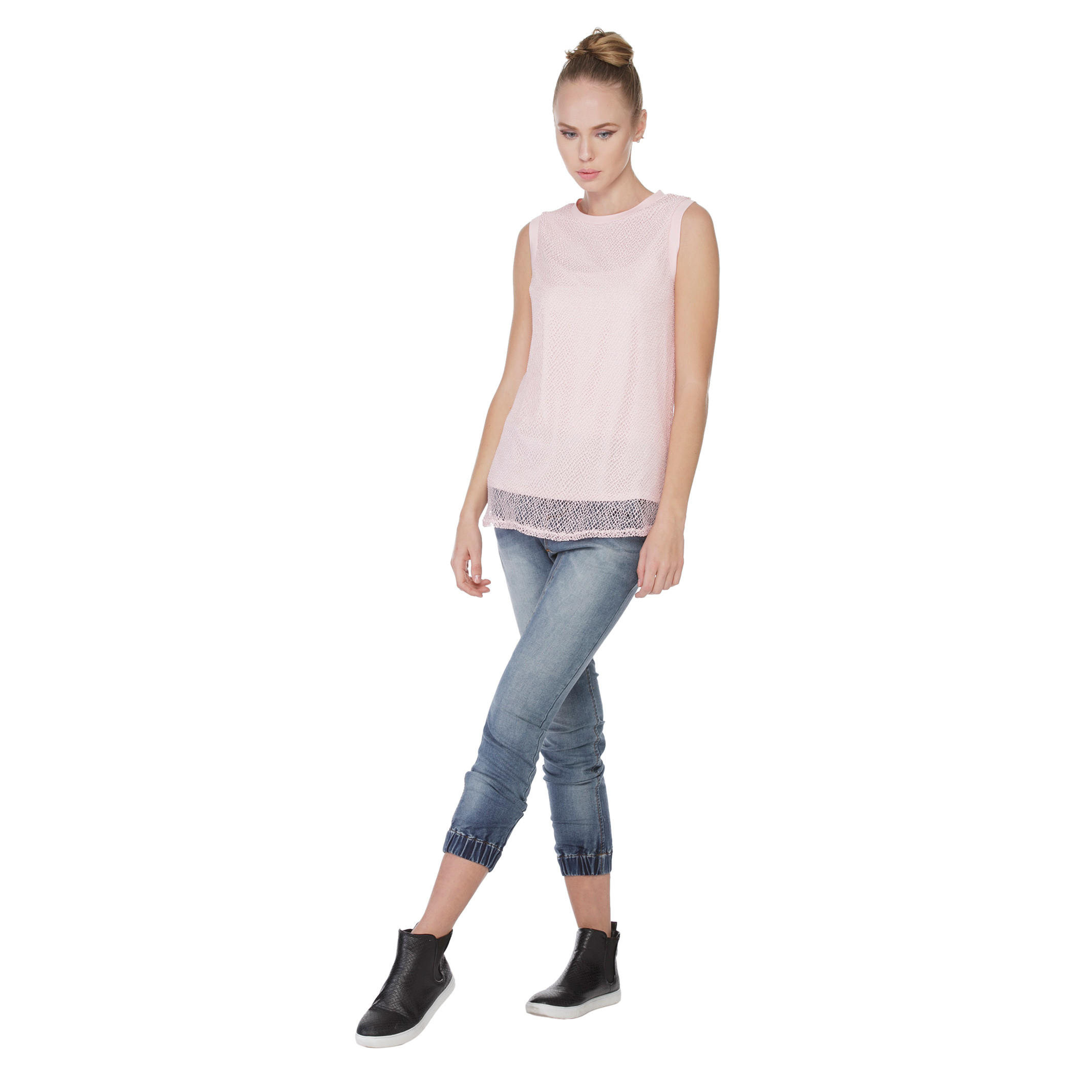 Solid Colour Top-women-clothing-shirtsandblouses-blouses-image-1