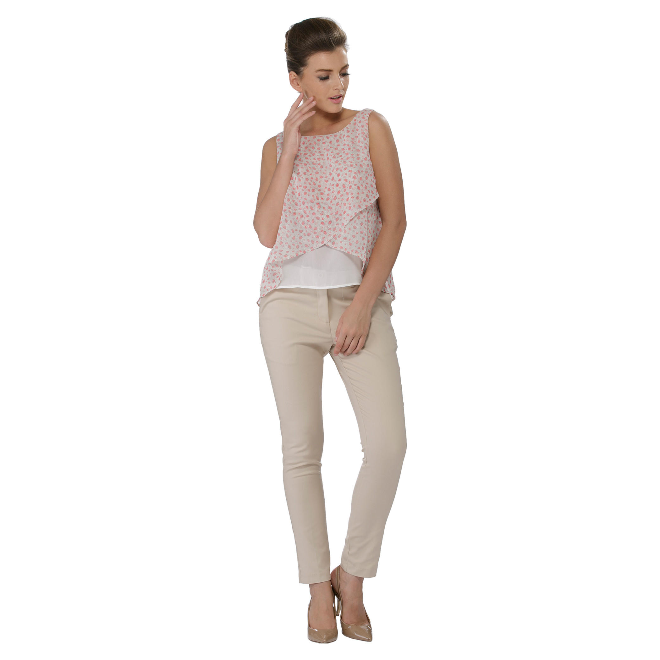 Solid Colour Trousers-women-clothing-bottoms-trousers-image-5