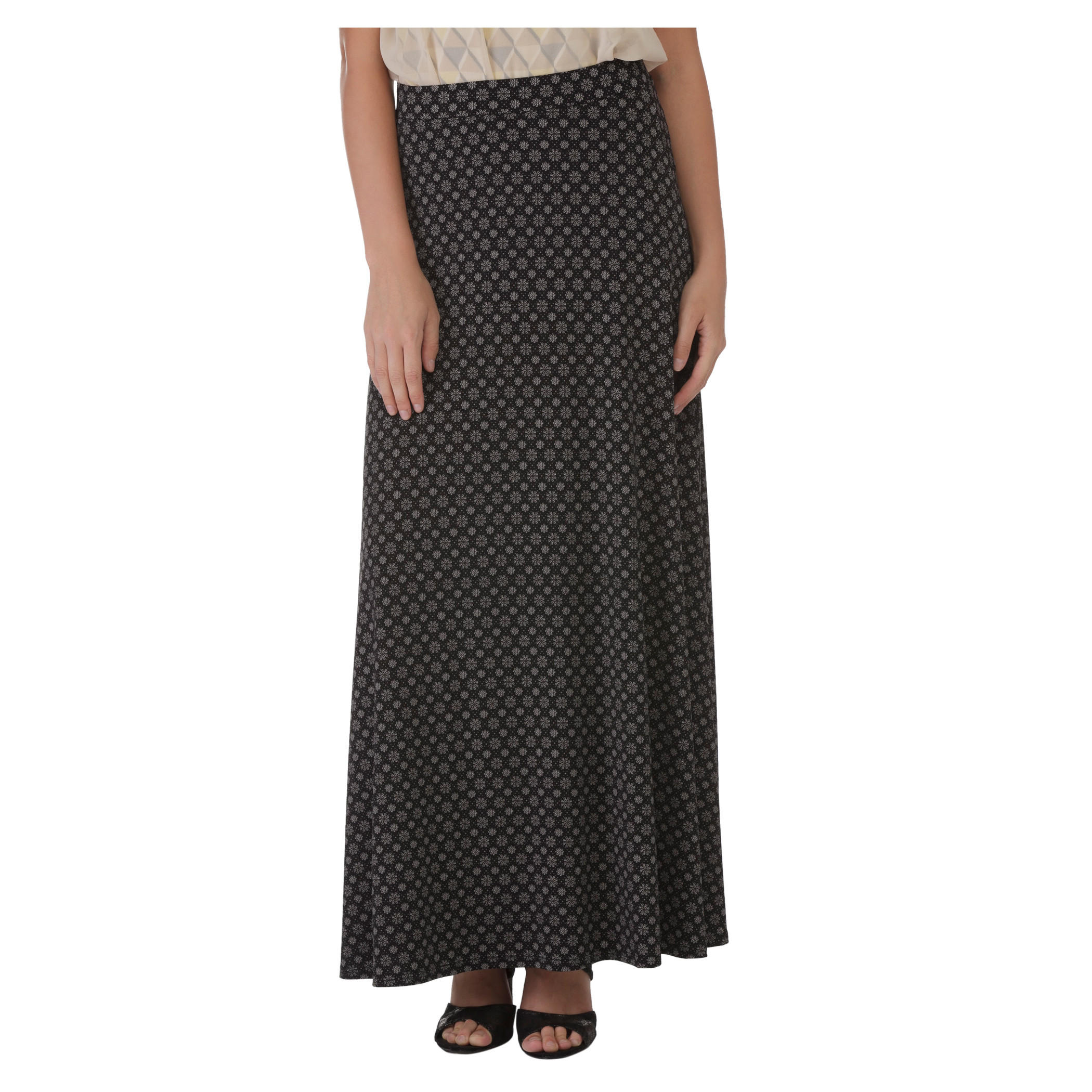 A-line Printed maxi Skirt-women-clothing-bottoms-skirts-image-1