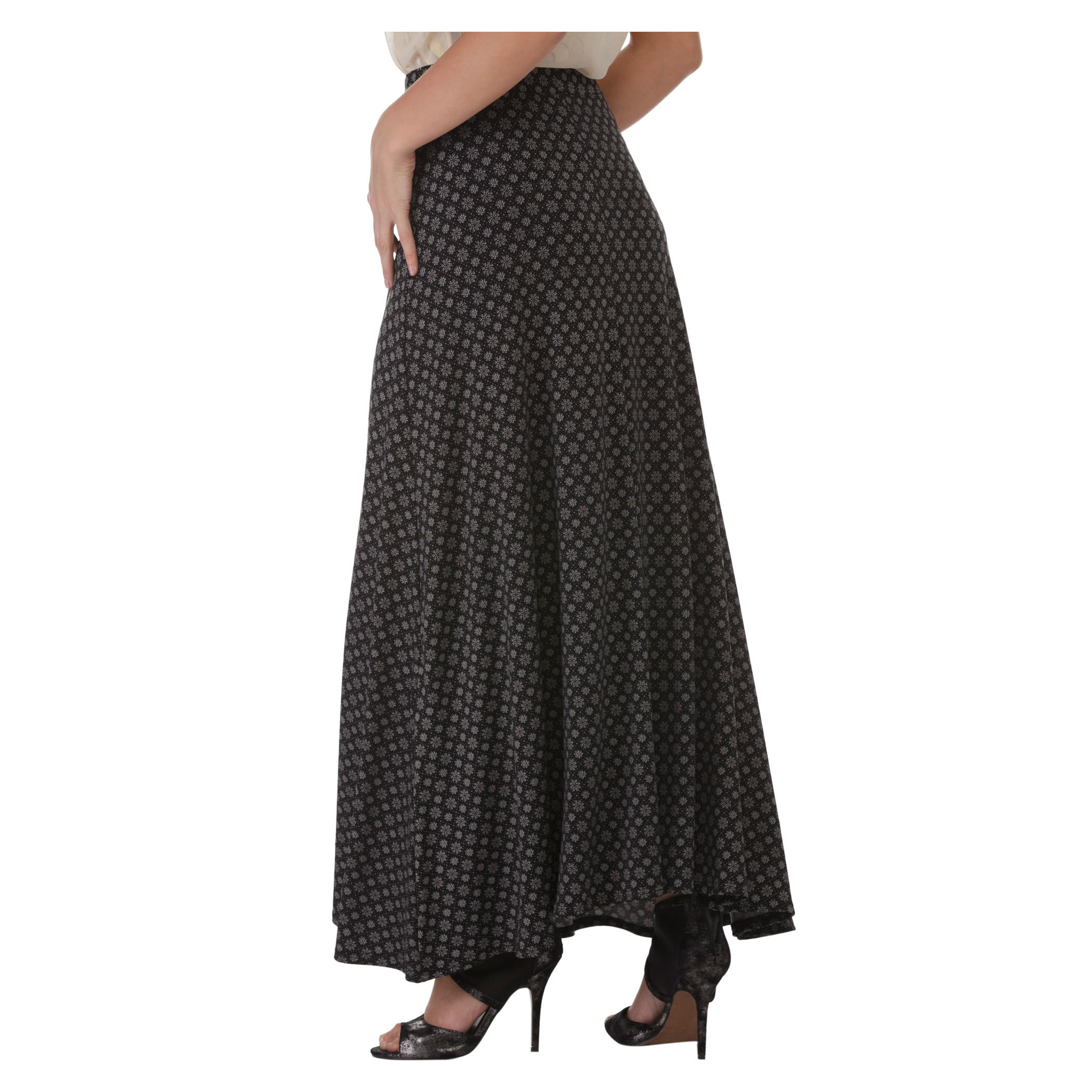 A-line Printed maxi Skirt-women-clothing-bottoms-skirts-image-3