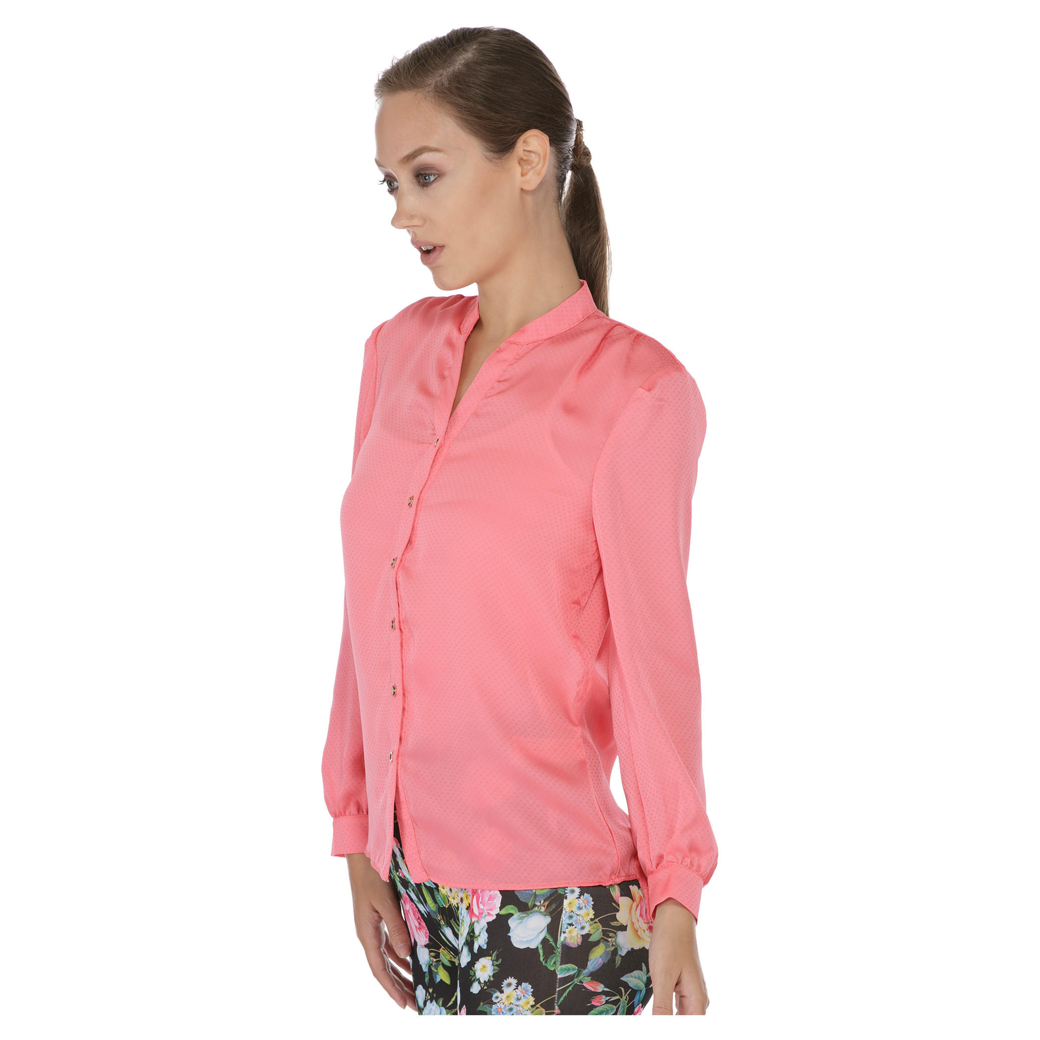 Embellished Polka-dotted Shirt-women-clothing-shirtsandblouses-blouses-image-3
