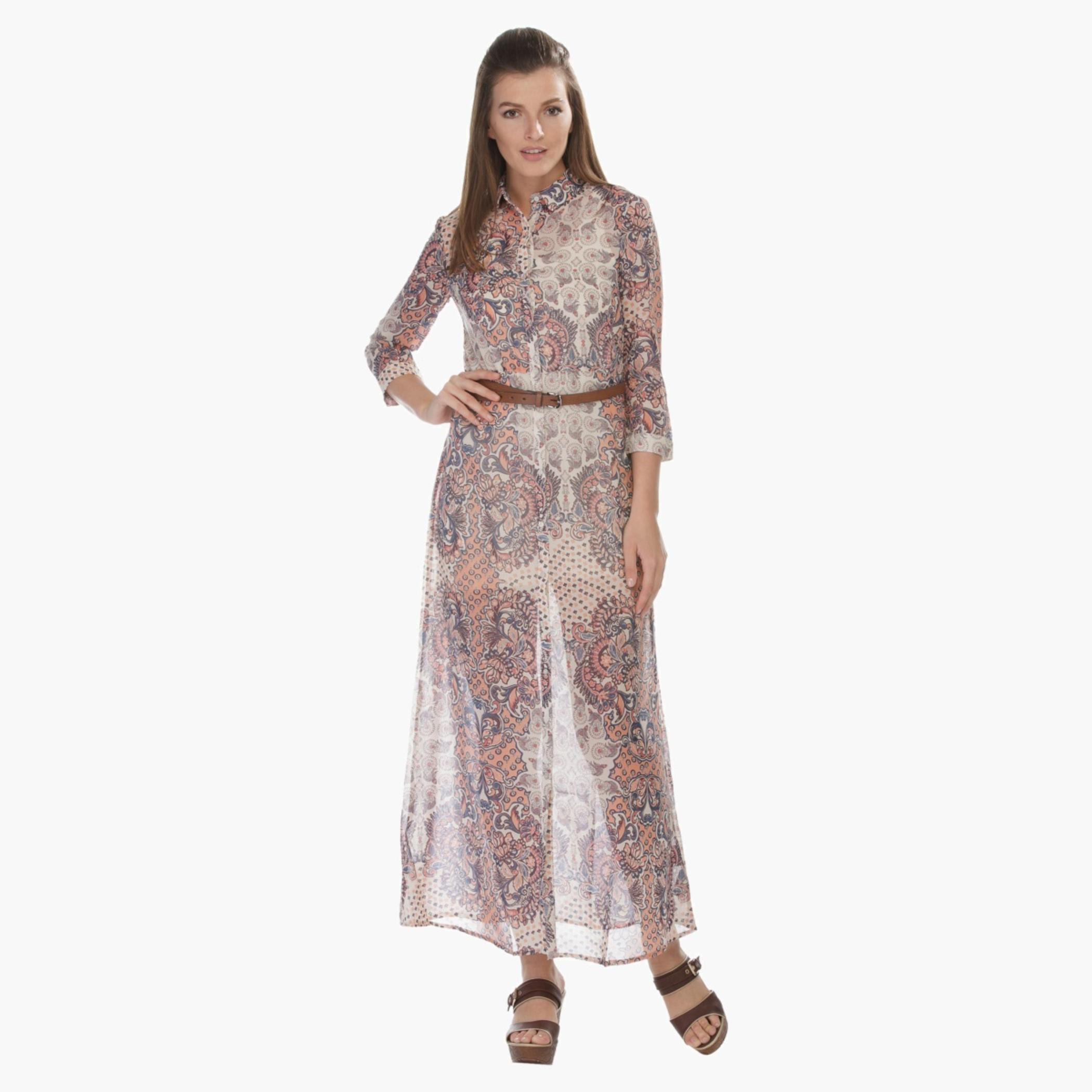 Printed Maxi Shirt Dress-women-clothing-dresses-image-1
