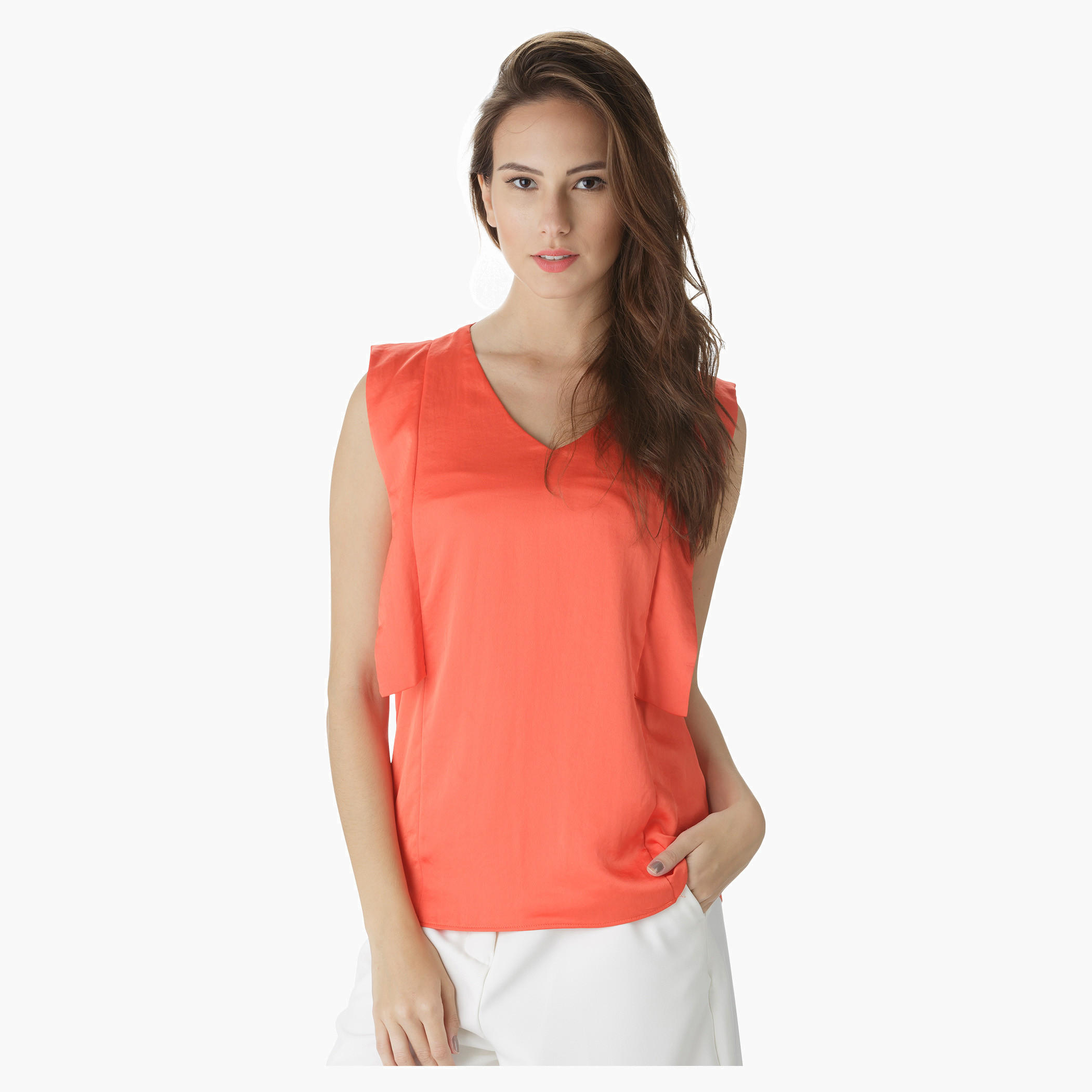 Solid Colour Top-women-clothing-shirtsandblouses-blouses-image-5