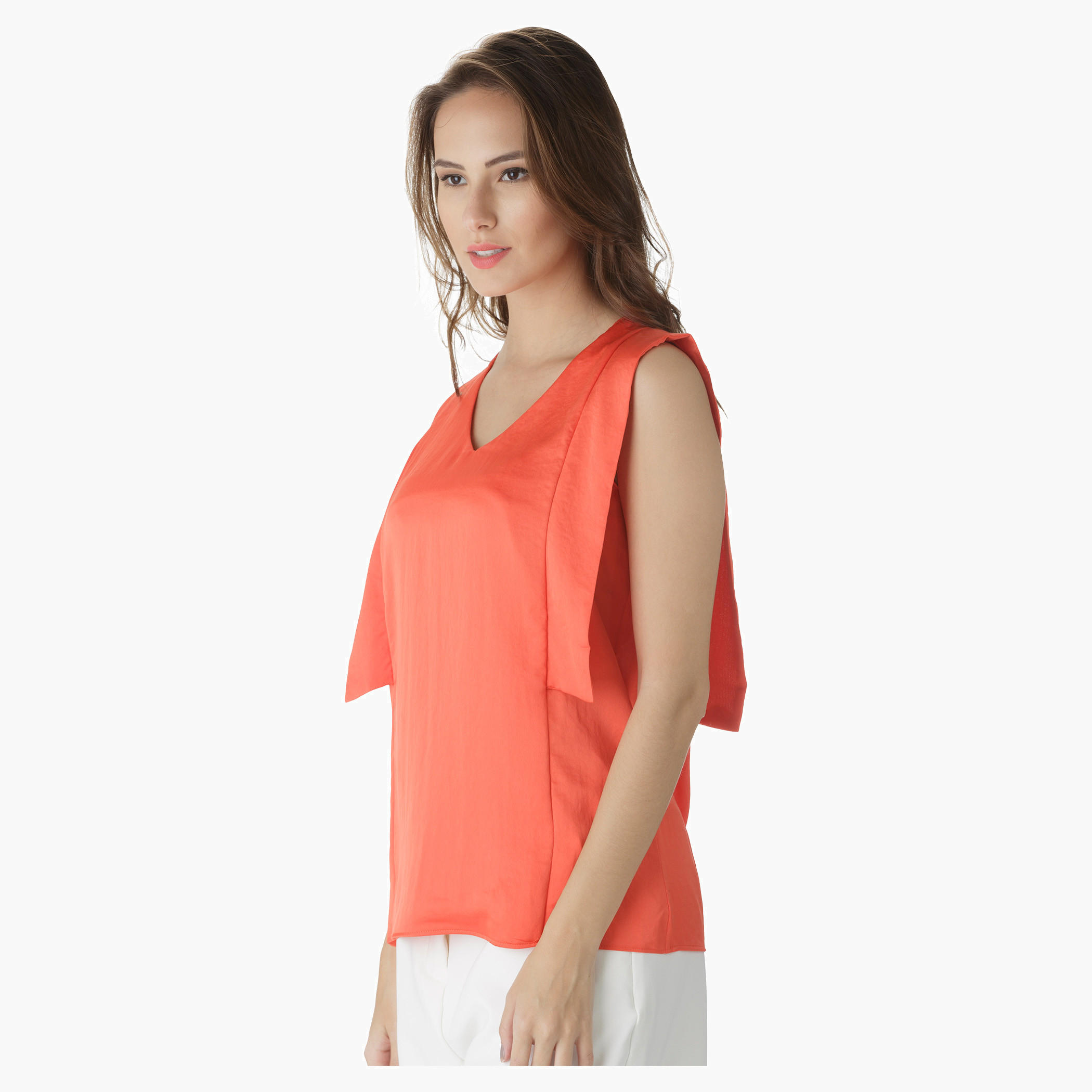 Solid Colour Top-women-clothing-shirtsandblouses-blouses-image-3