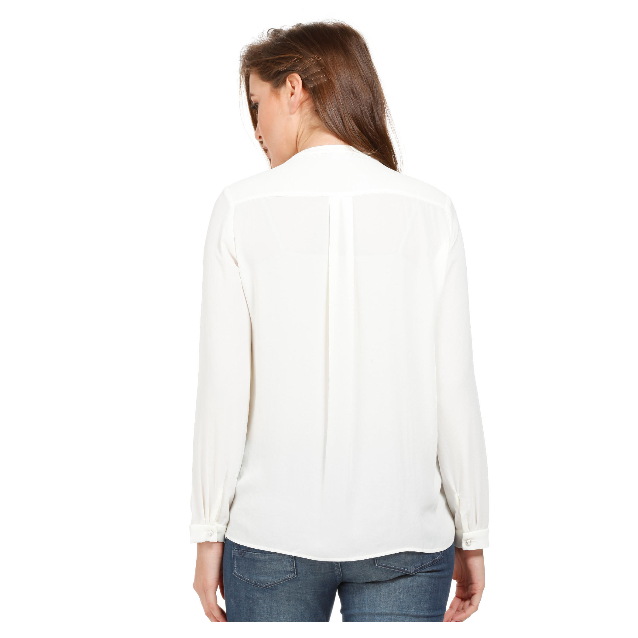 Solid Colour Shirt-women-clothing-shirtsandblouses-blouses-image-4