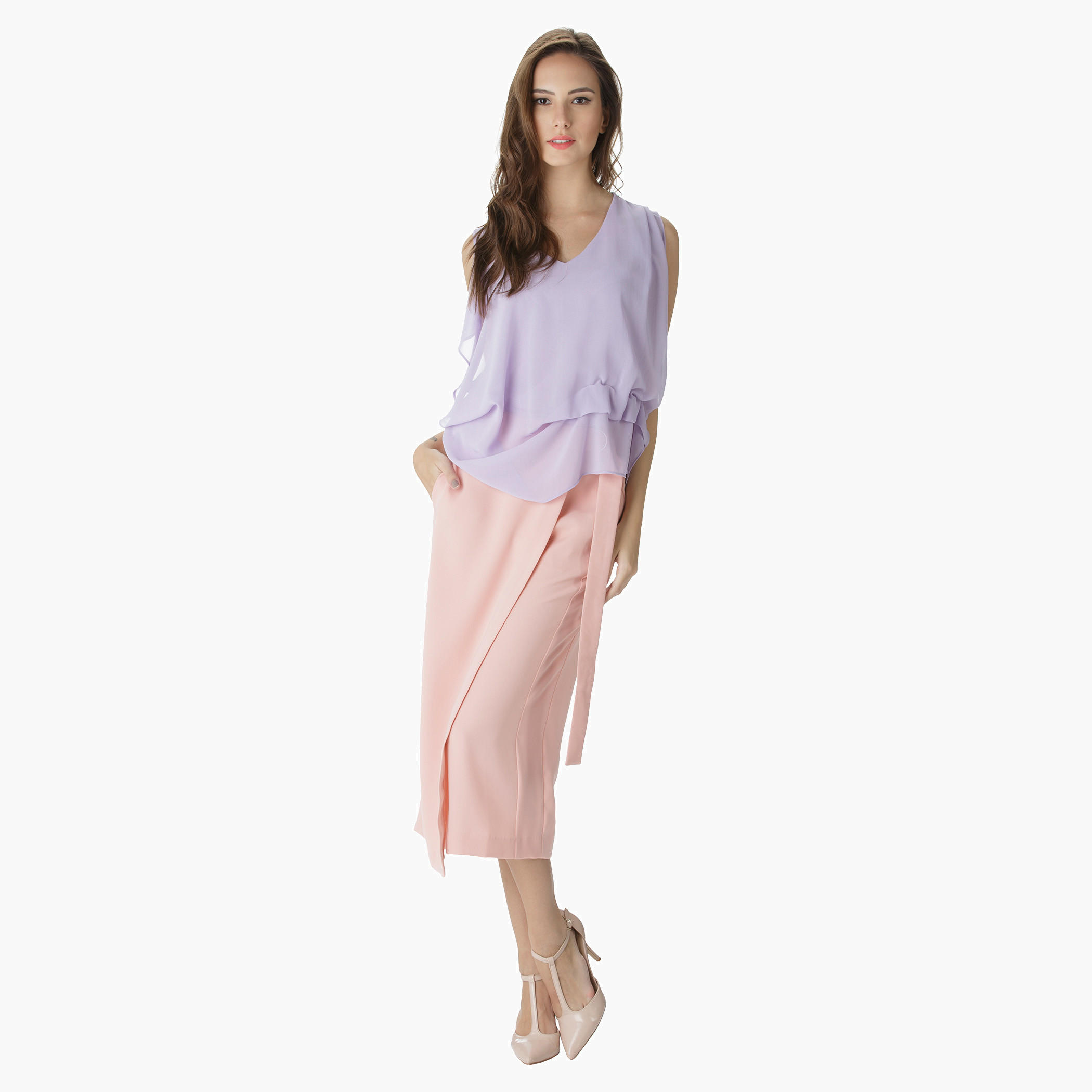 Solid Colour Top-women-clothing-shirtsandblouses-blouses-image-5
