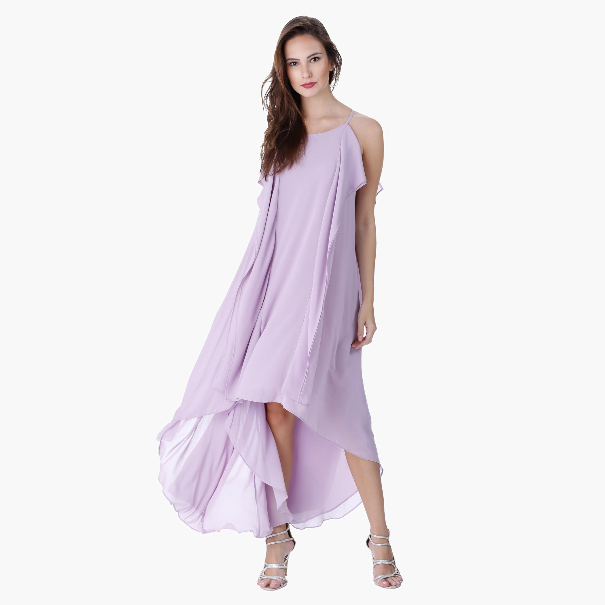 Sleeveless High-low Hem Dress-women-clothing-dresses-image-1