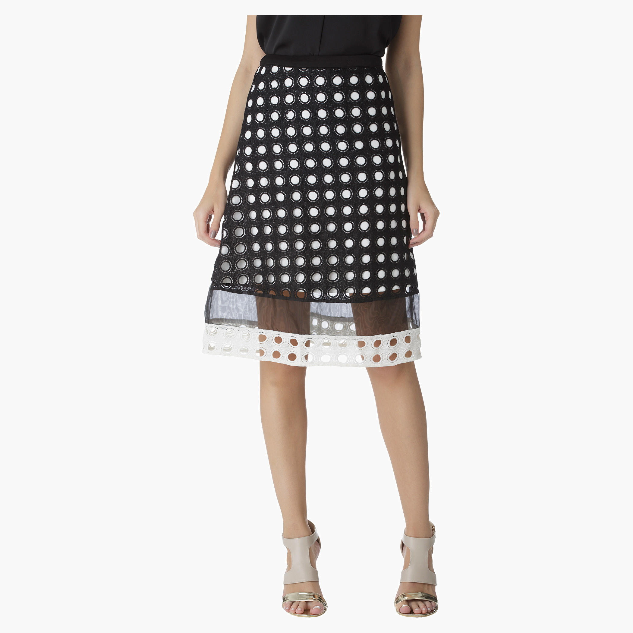 Dual-tone Skirt-women-clothing-bottoms-skirts-image-5