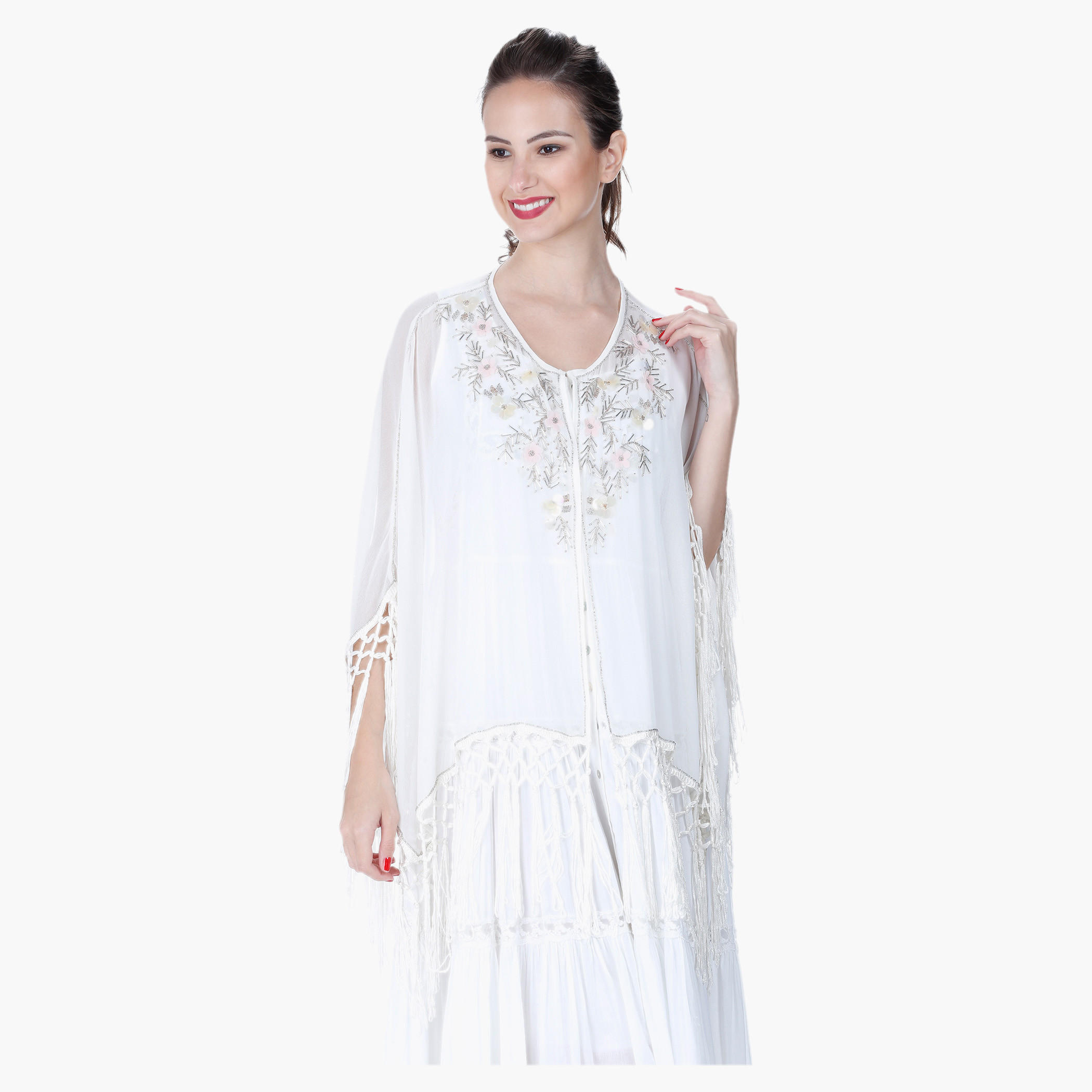 Bead-embellished Jacket-women-clothing-shirtsandblouses-blouses-image-5