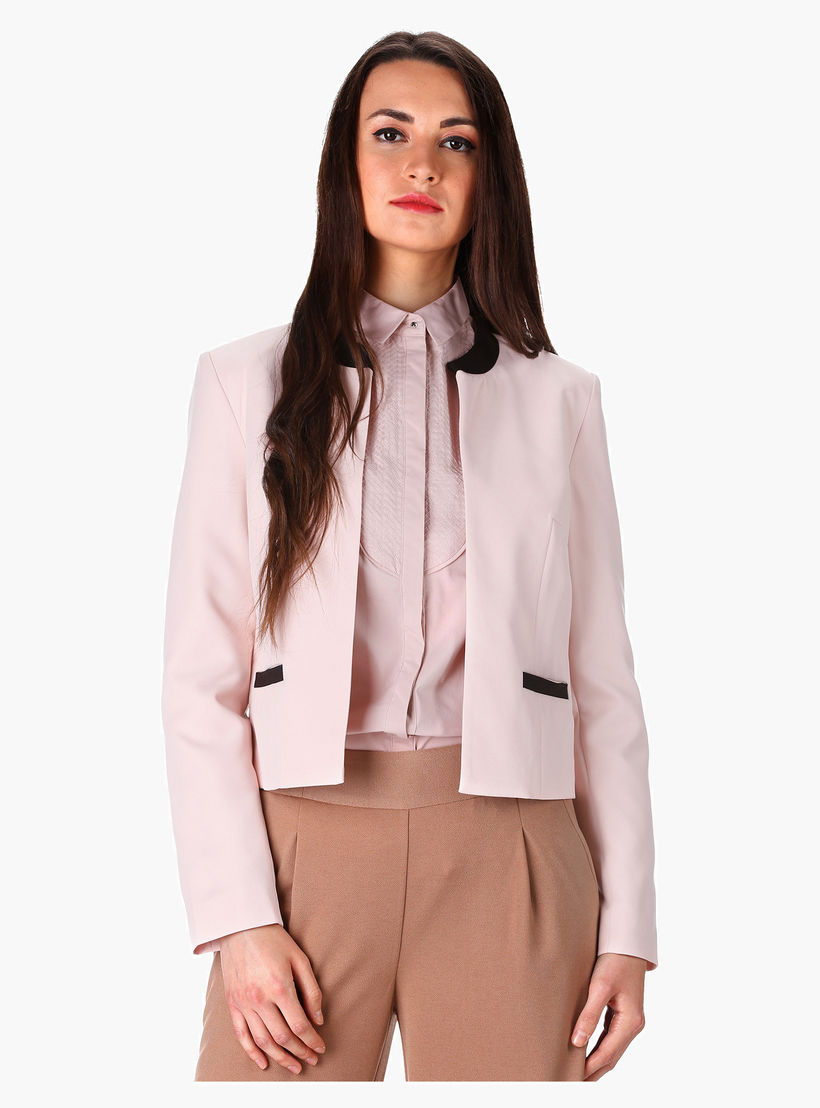 Dual-tone Jacket-women-clothing-coatsandjackets-blazers-image-1