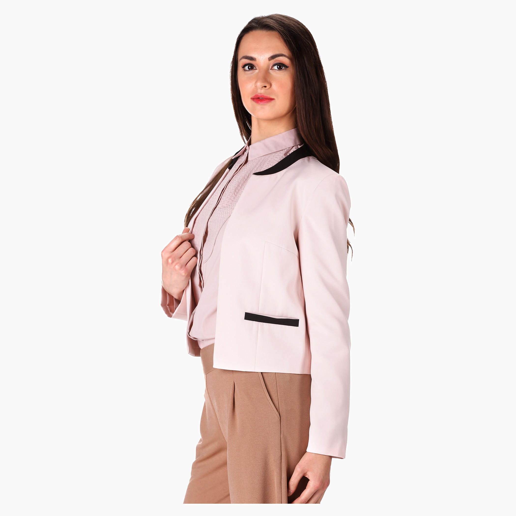 Dual-tone Jacket-women-clothing-coatsandjackets-blazers-image-3