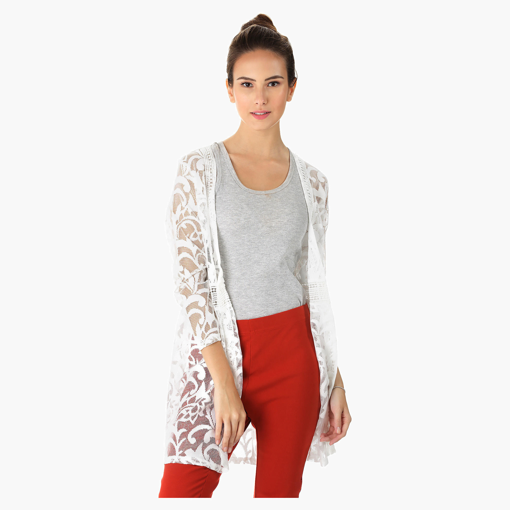 Solid Colour Shrug-women-clothing-shirtsandblouses-blouses-image-1