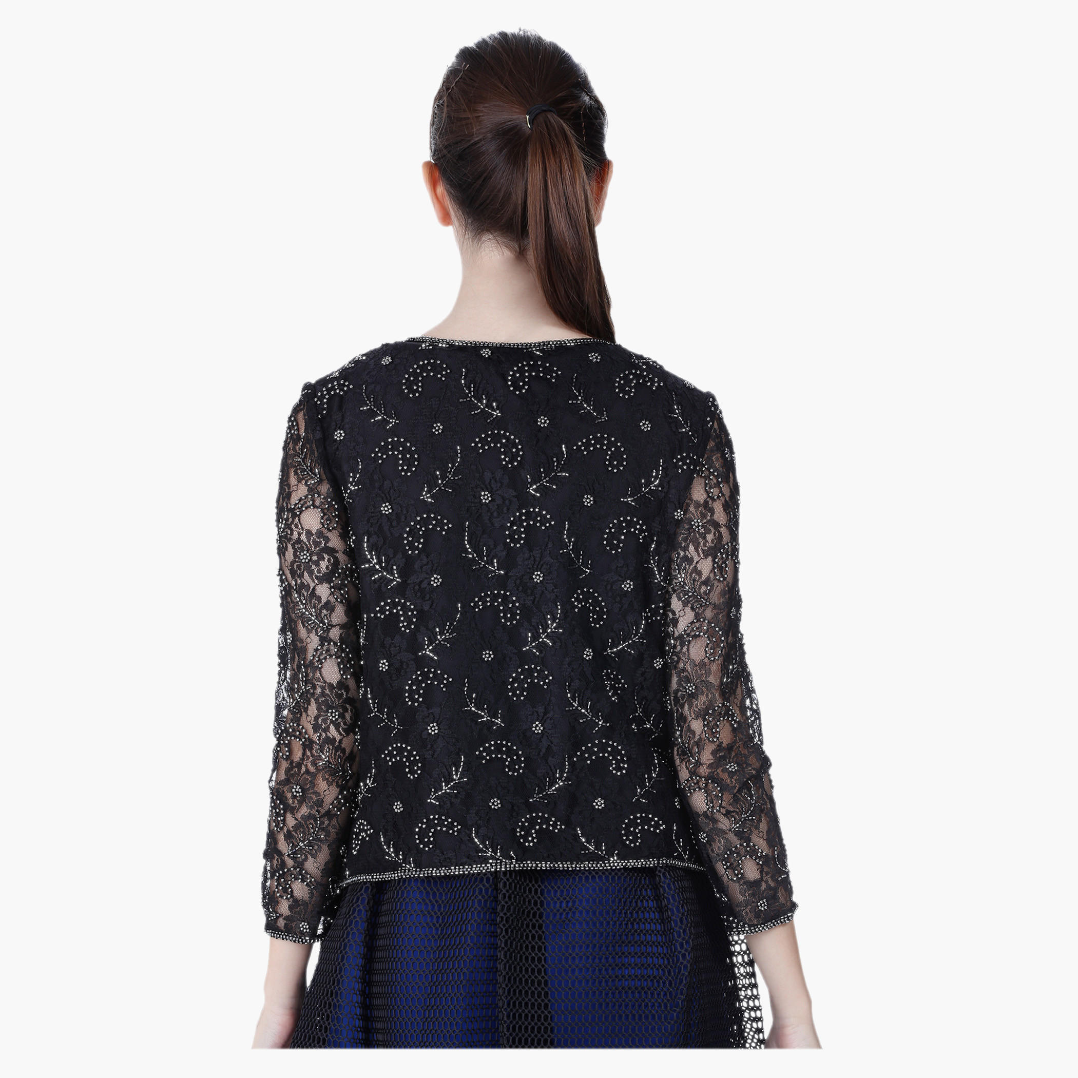 Embellished Lace Jacket-women-winterwear-coatsandjackets-jackets-image-2
