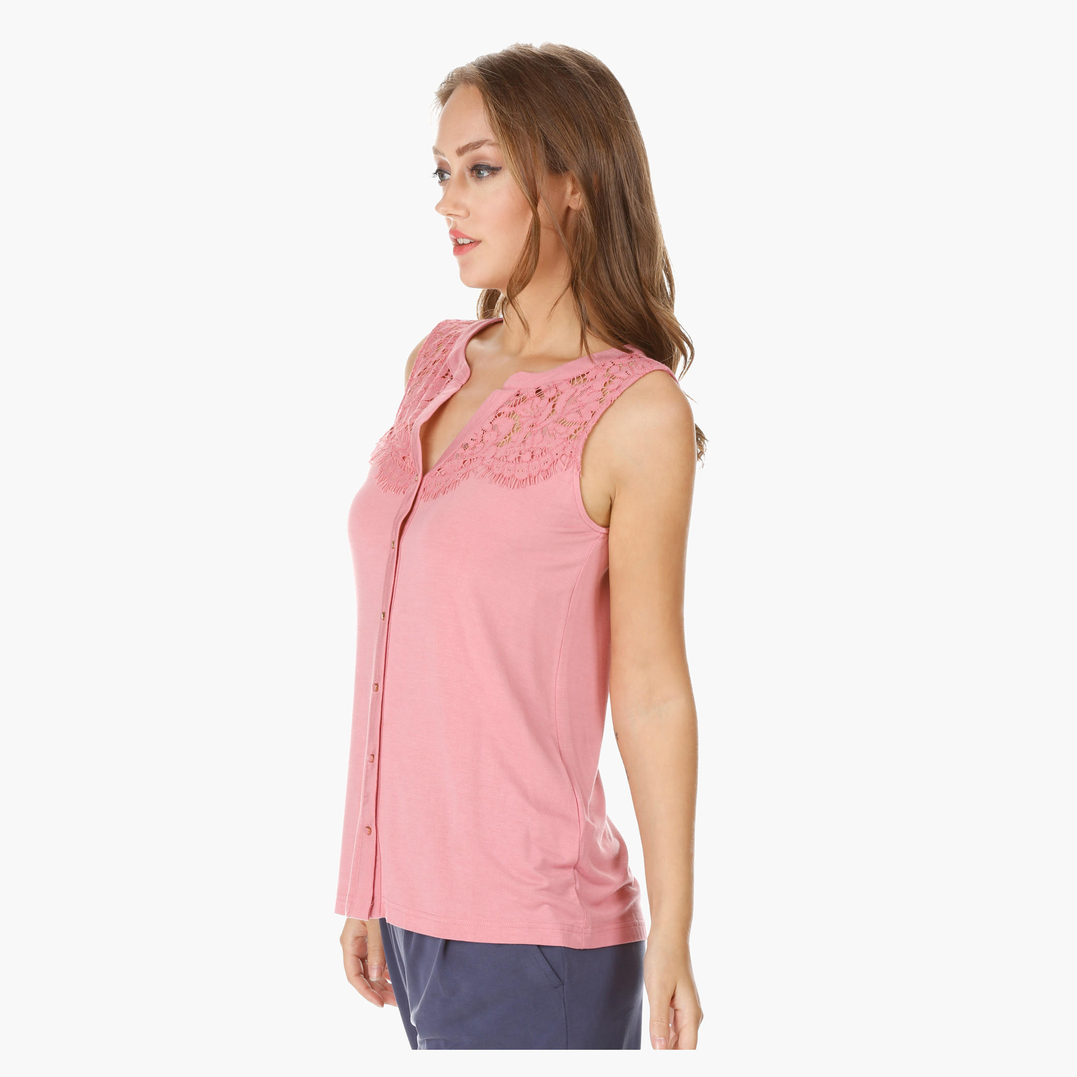 Solid Colour Top-women-clothing-shirtsandblouses-blouses-image-8