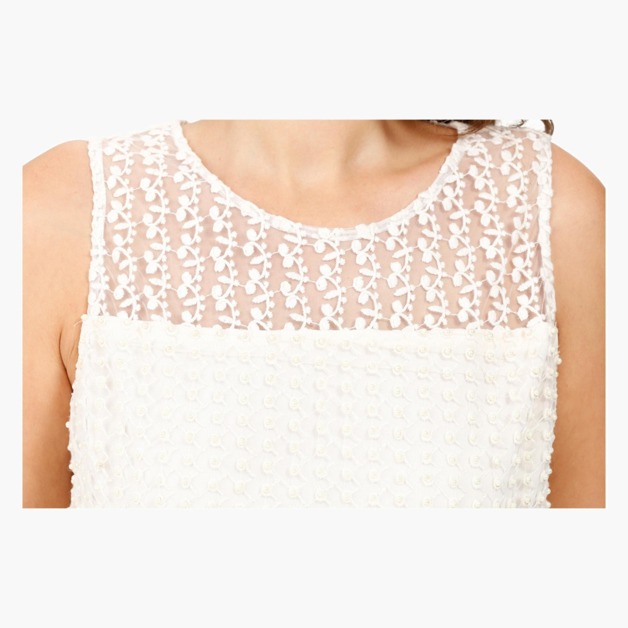 Embroidered Sleeveless Dress with Lace Panel and Round Neck-women-clothing-dresses-image-4