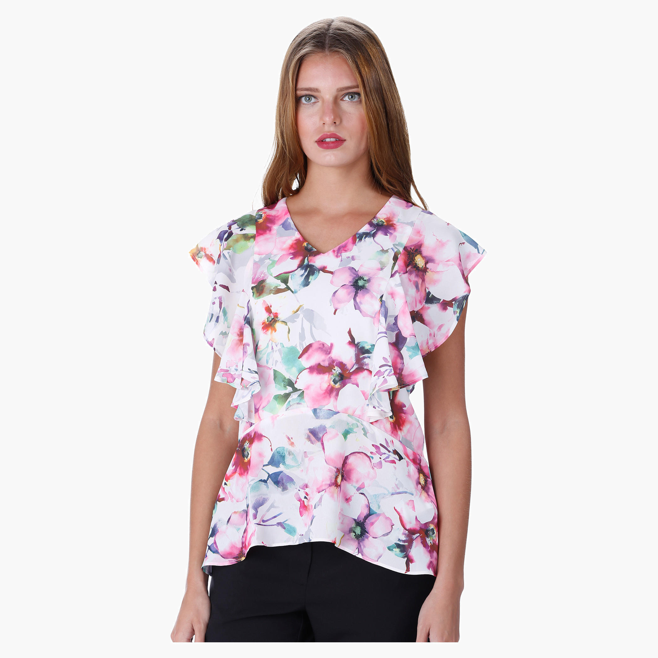 Printed Top-women-clothing-shirtsandblouses-blouses-image-1