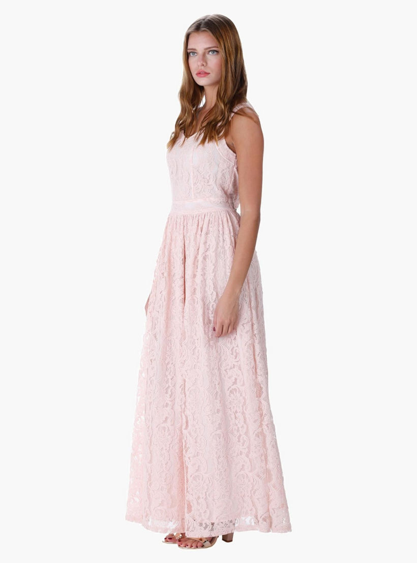 Solid Colour Maxi Dress-women-clothing-dresses-image-2