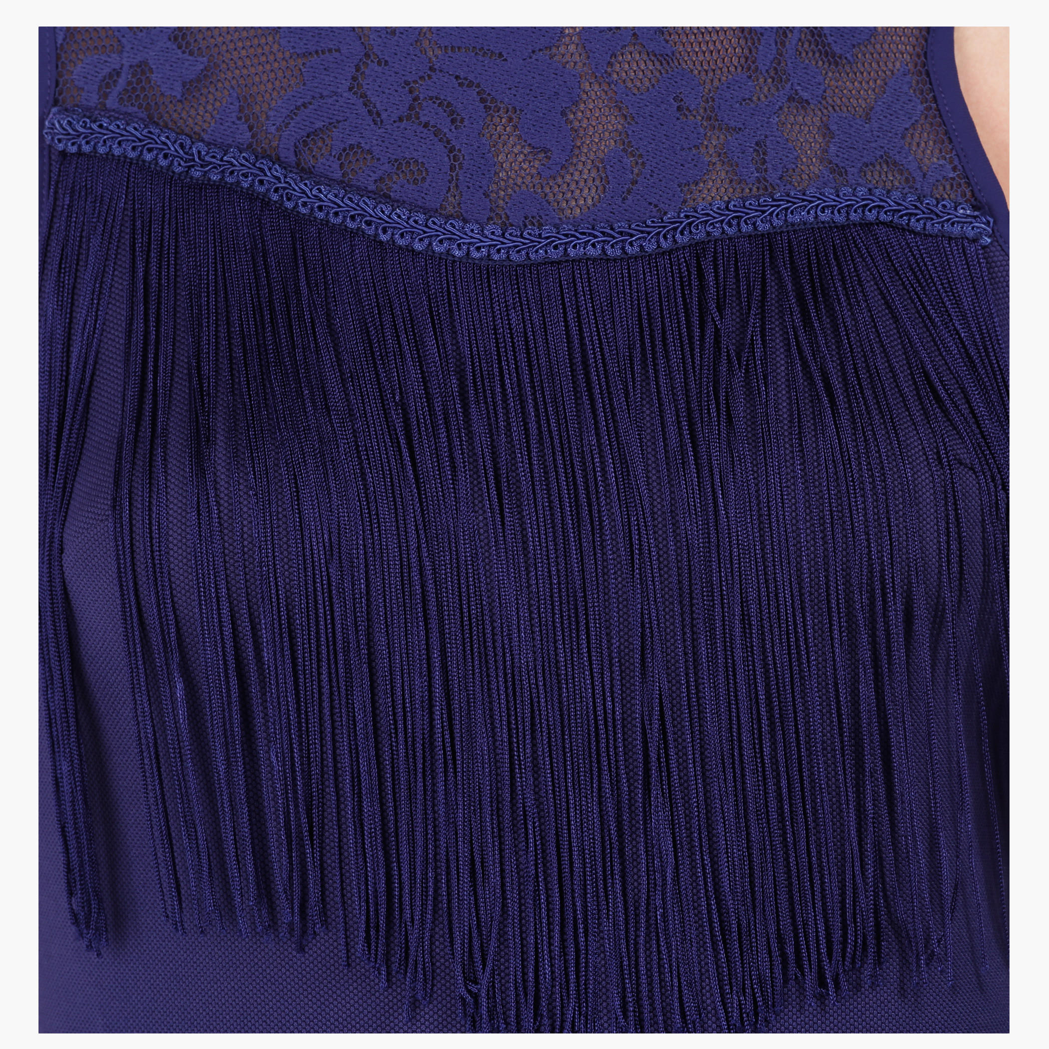 Sleeveless Mini Dress with Round Neck in Regular Fit-women-clothing-dresses-image-4
