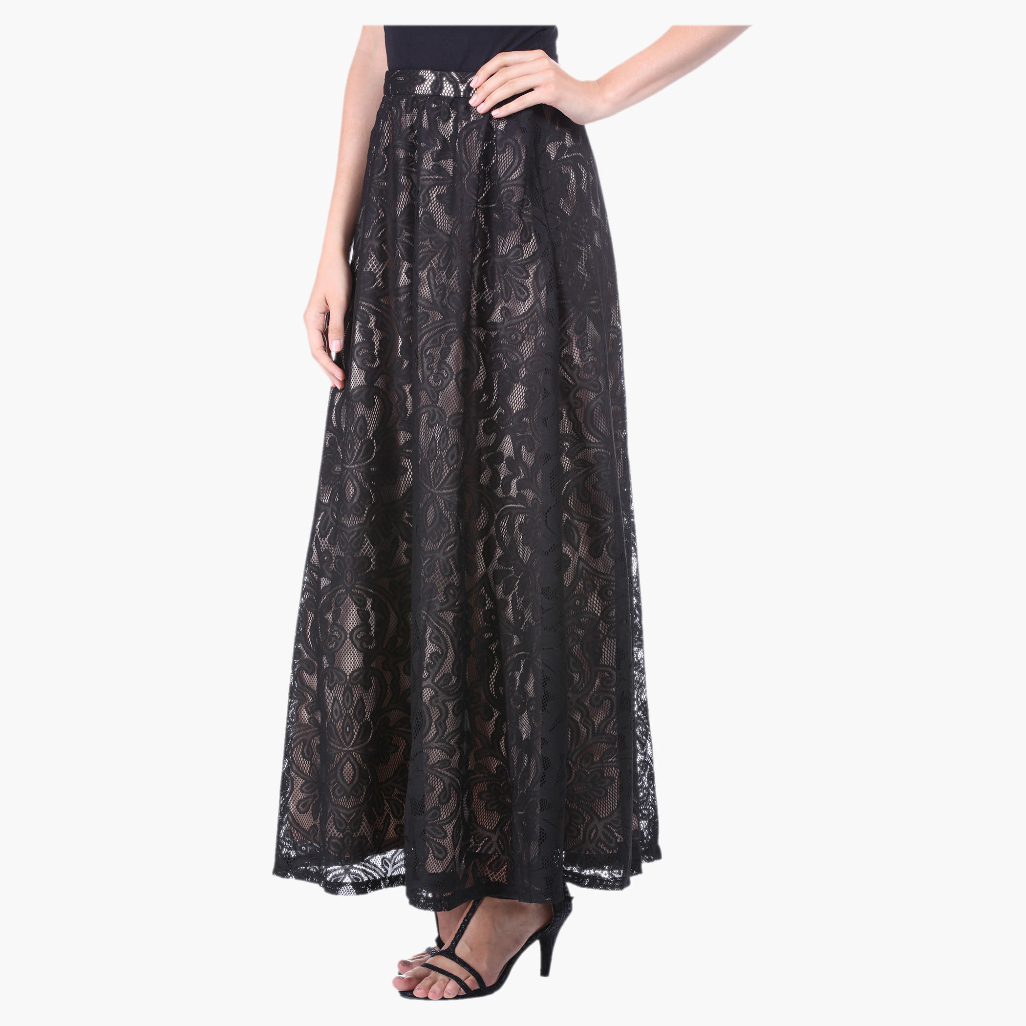 Lace Maxi Skirt-women-clothing-bottoms-skirts-image-3