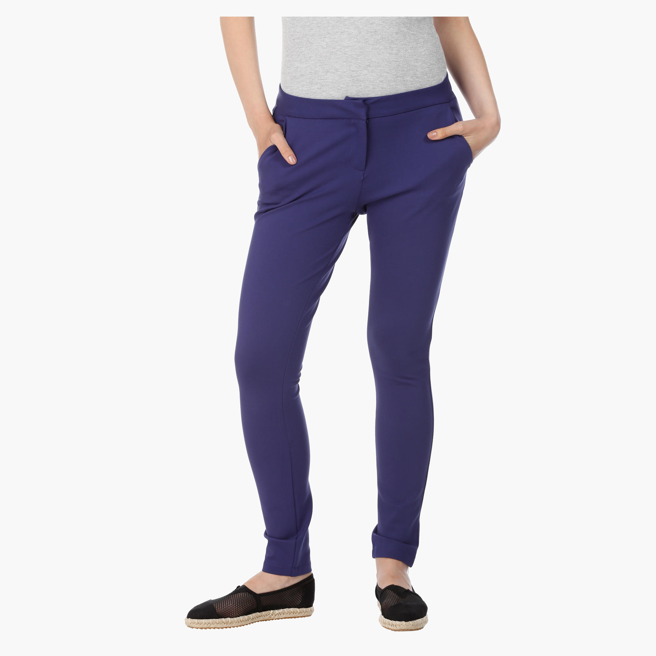 Formal Ponte Pants in Regular Fit-women-clothing-bottoms-trousers-image-6