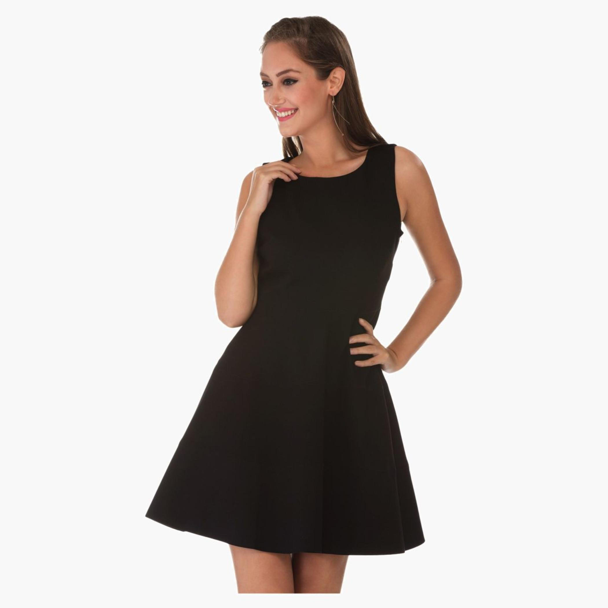 Solid Colour Dress-women-clothing-dresses-image-1