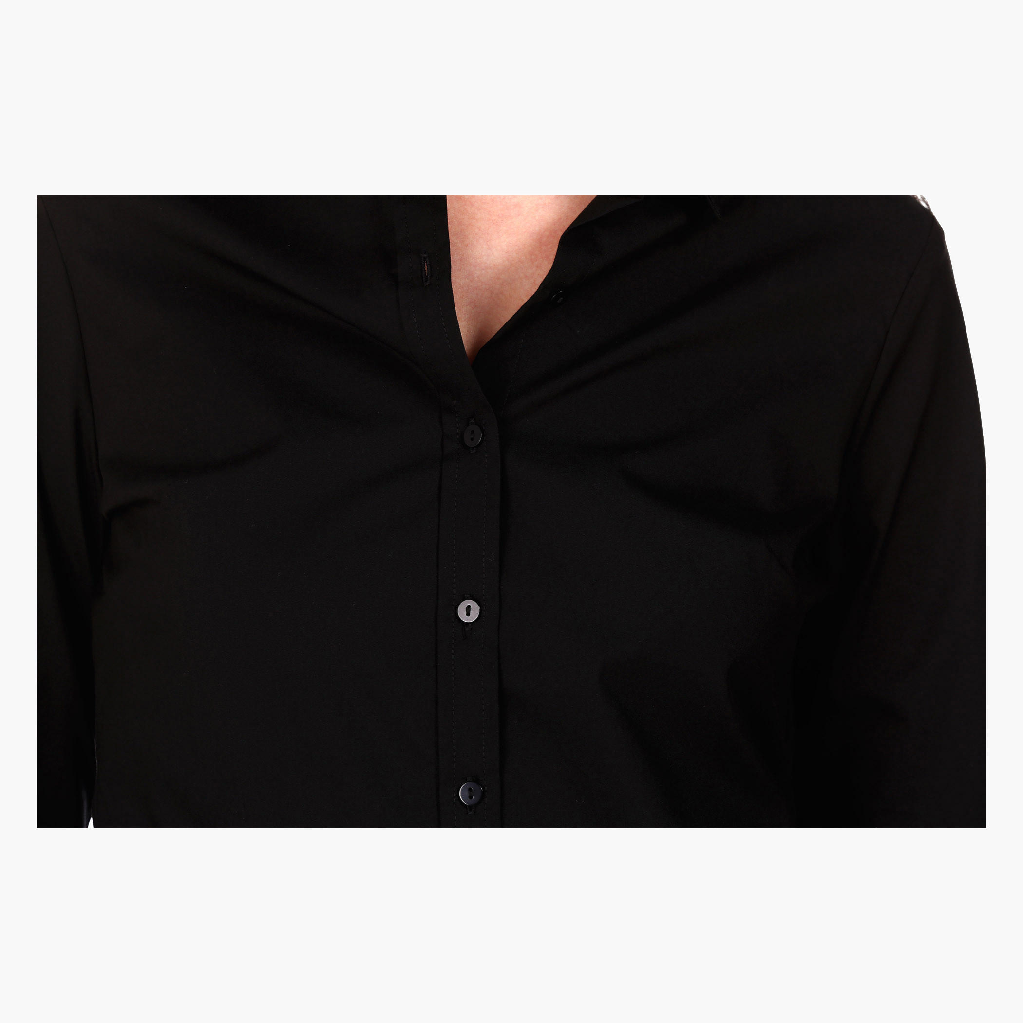 Basic Button Down Shirt with Collar and Full Sleeves-women-clothing-shirtsandblouses-blouses-image-9