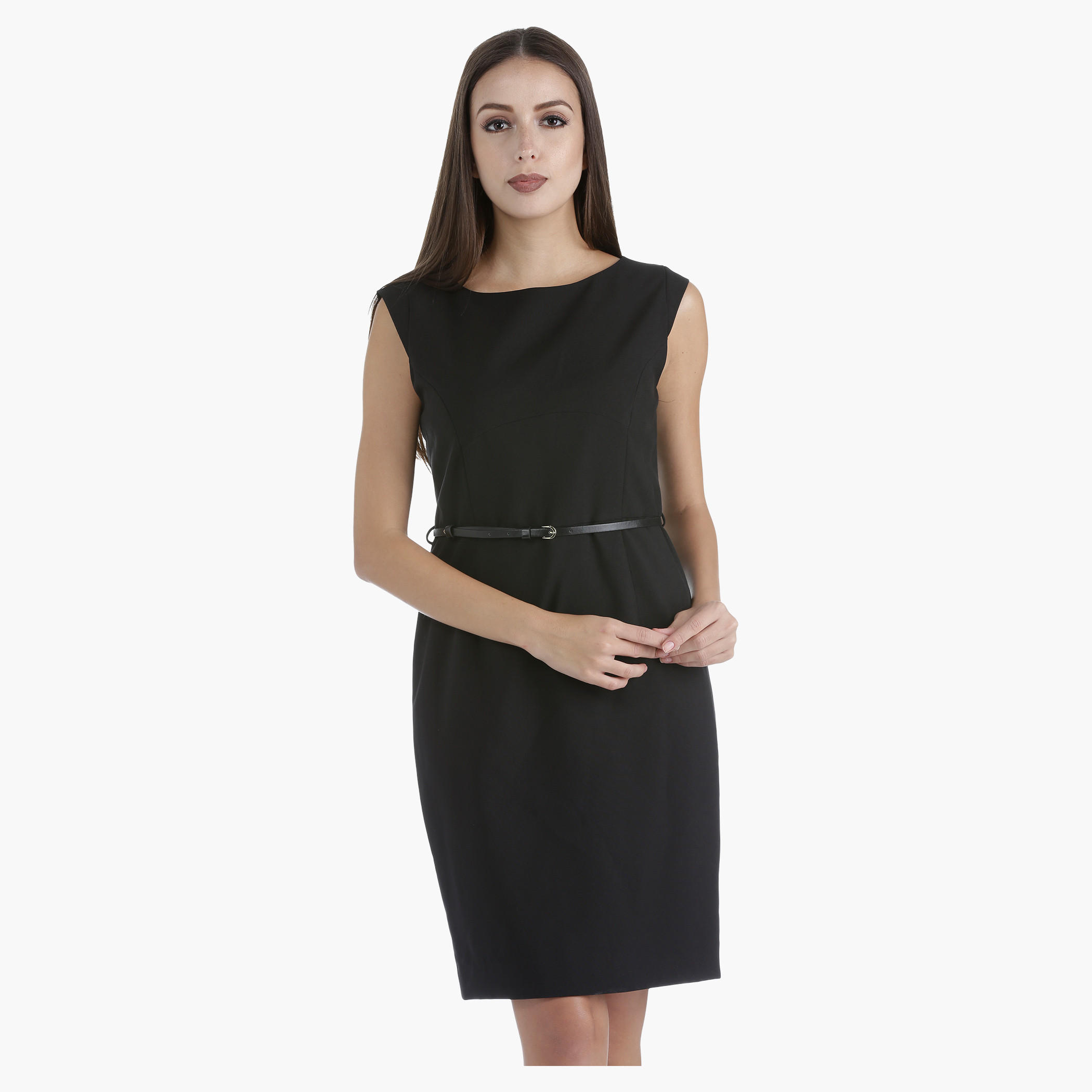 Sleeveless Mini Dress in Regular Fit-women-clothing-dresses-image-1