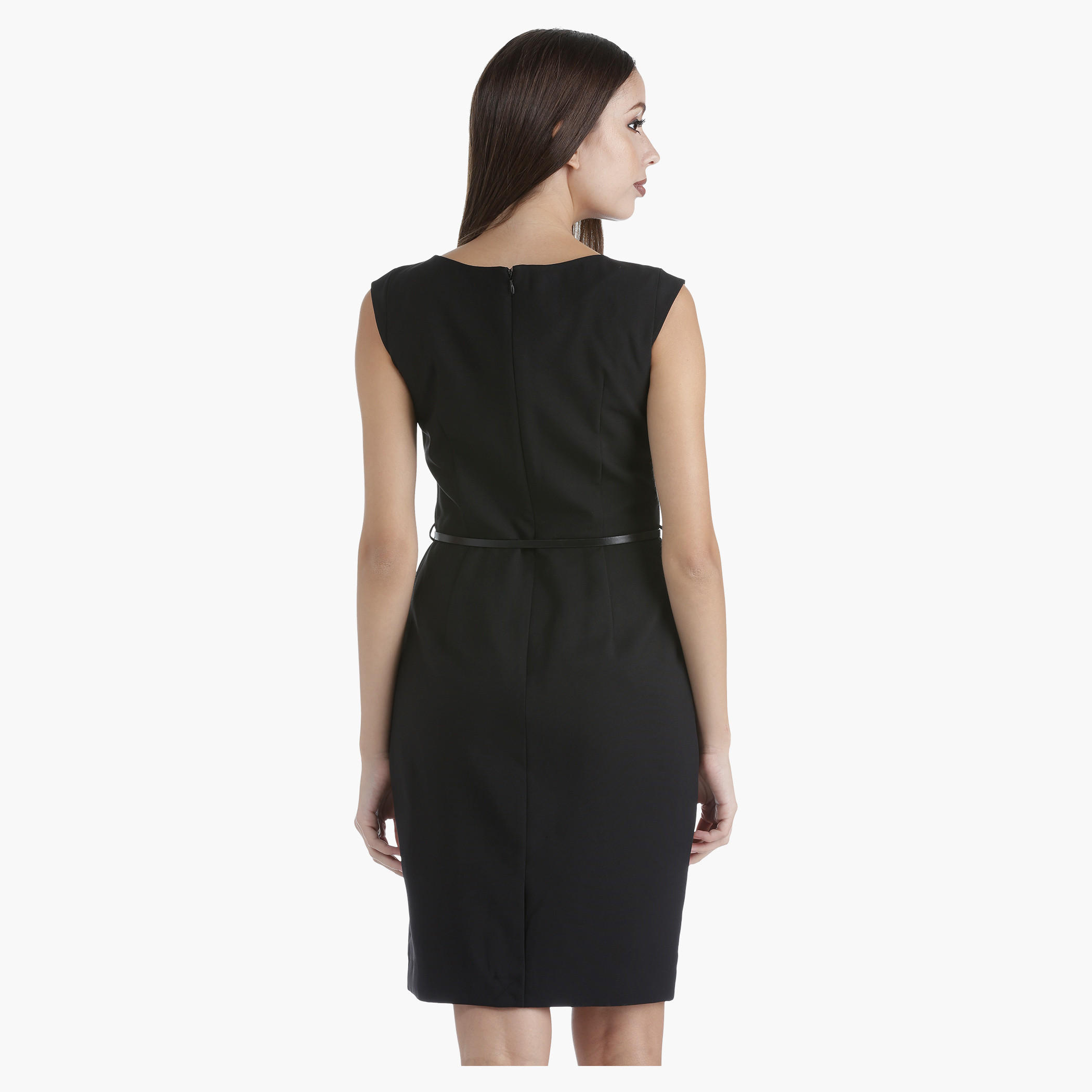 Sleeveless Mini Dress in Regular Fit-women-clothing-dresses-image-2