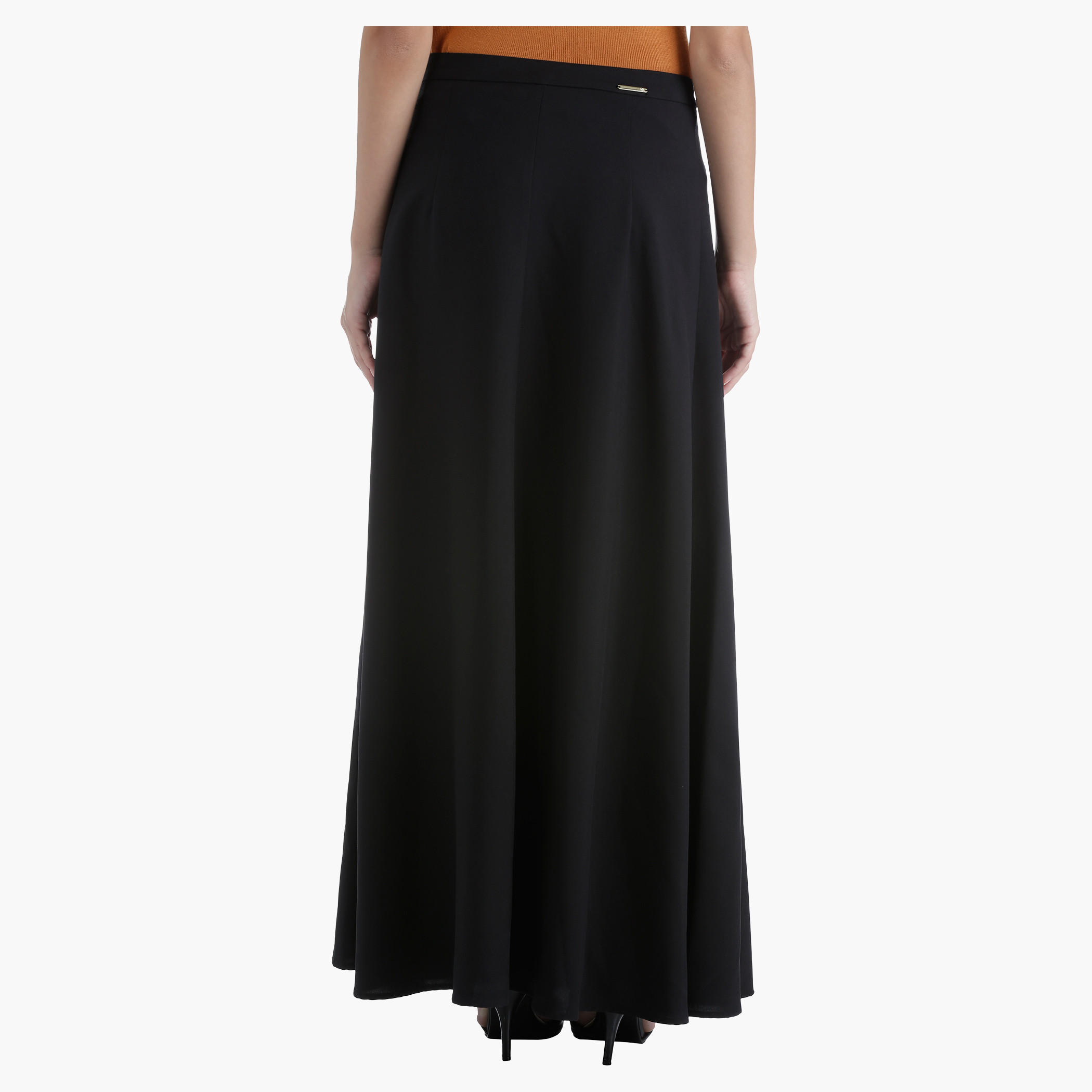 Tailored Maxi Skirt with Flare in Regular Fit-women-clothing-bottoms-skirts-image-2