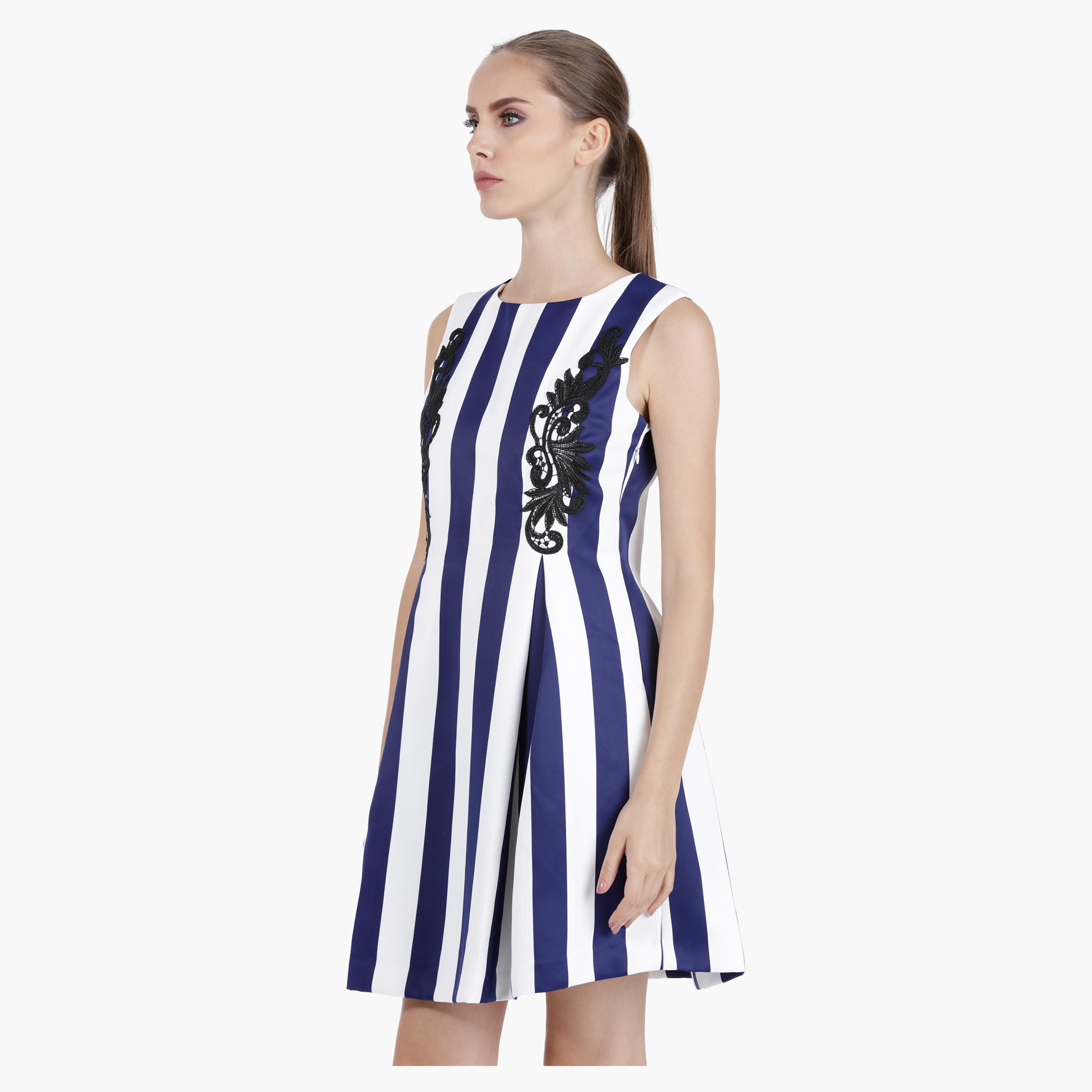 Tunic Dress with Stripes in Regular Fit-women-clothing-dresses-image-3