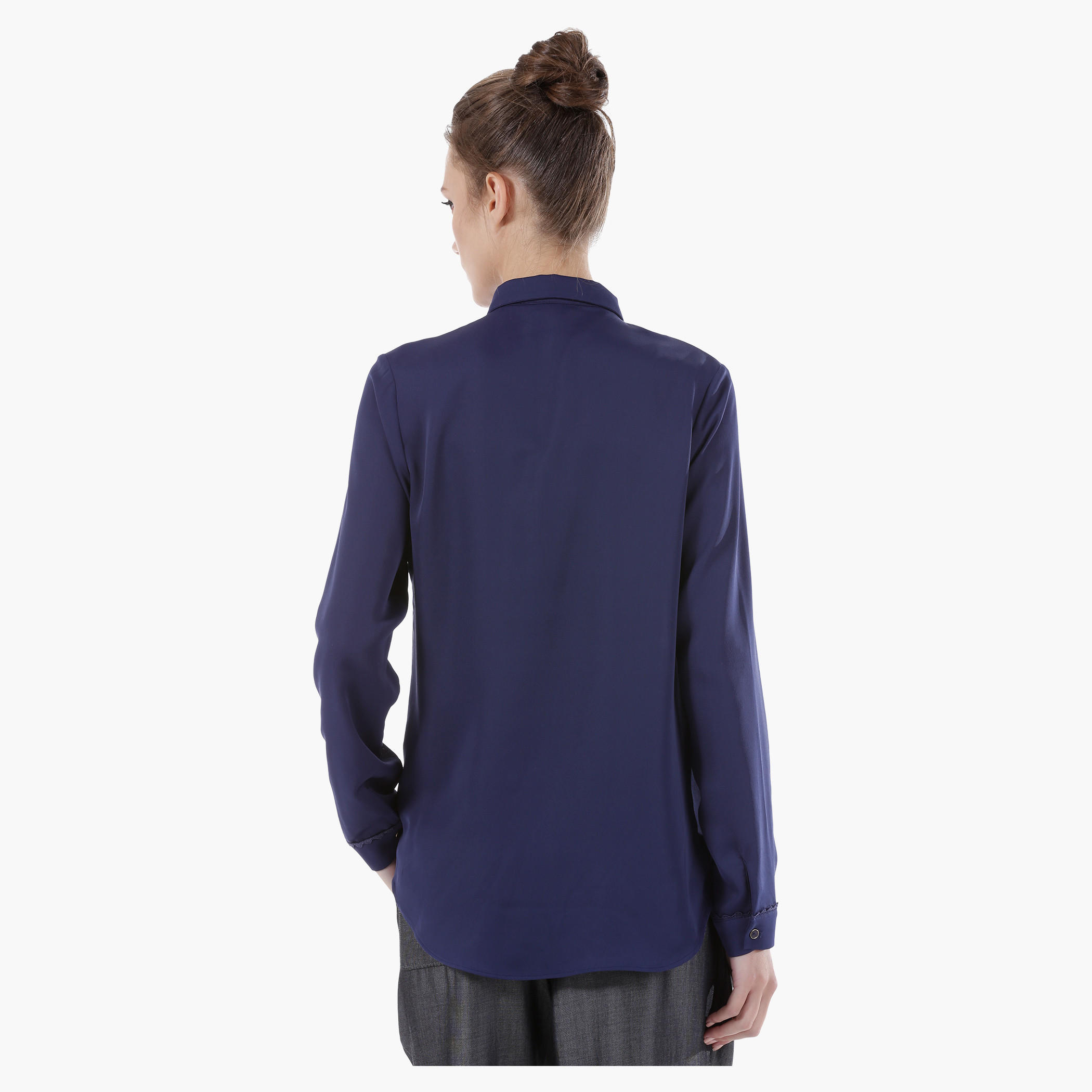 Long Sleeves Shirt with Lace Trims-women-clothing-shirtsandblouses-blouses-image-4