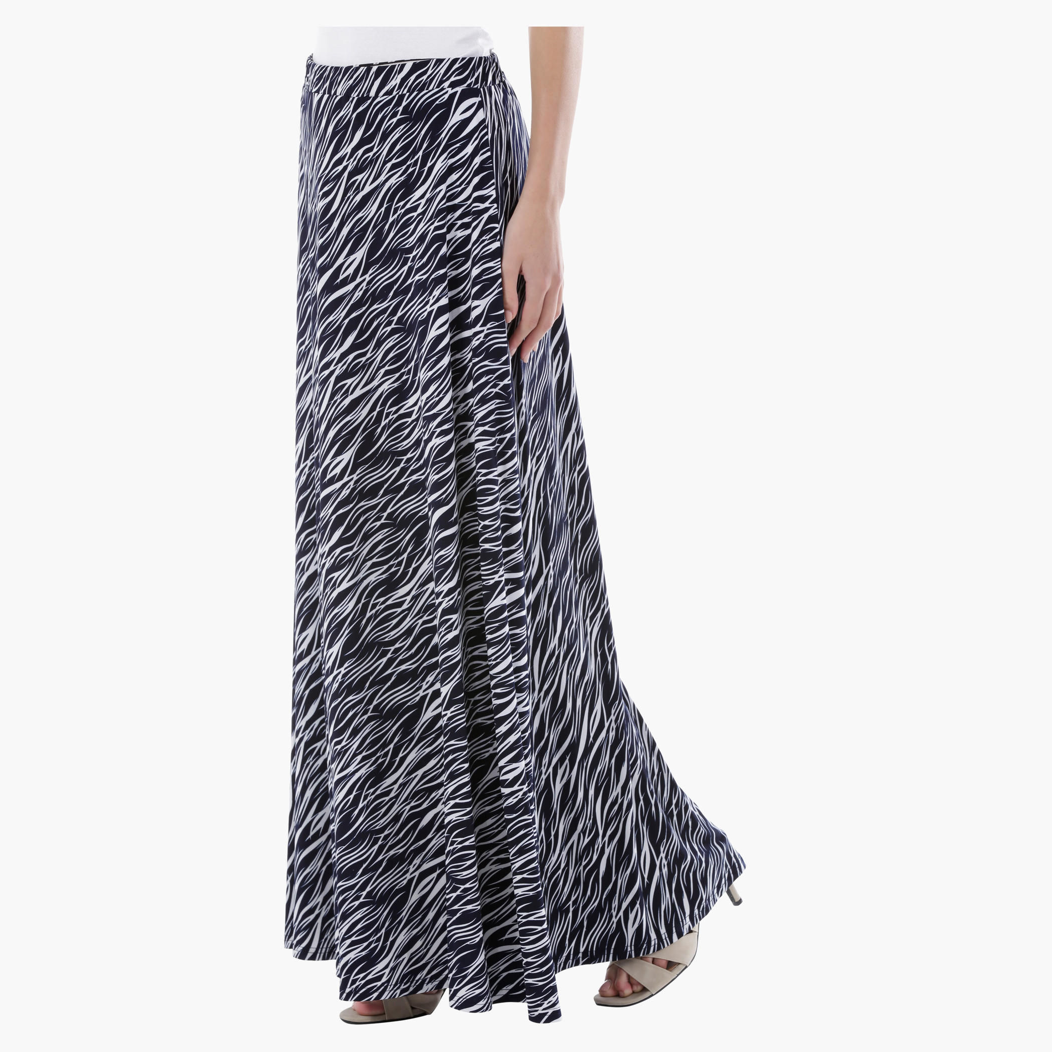 Printed A-Line Maxi Skirt in Regular Fit-women-clothing-bottoms-skirts-image-3